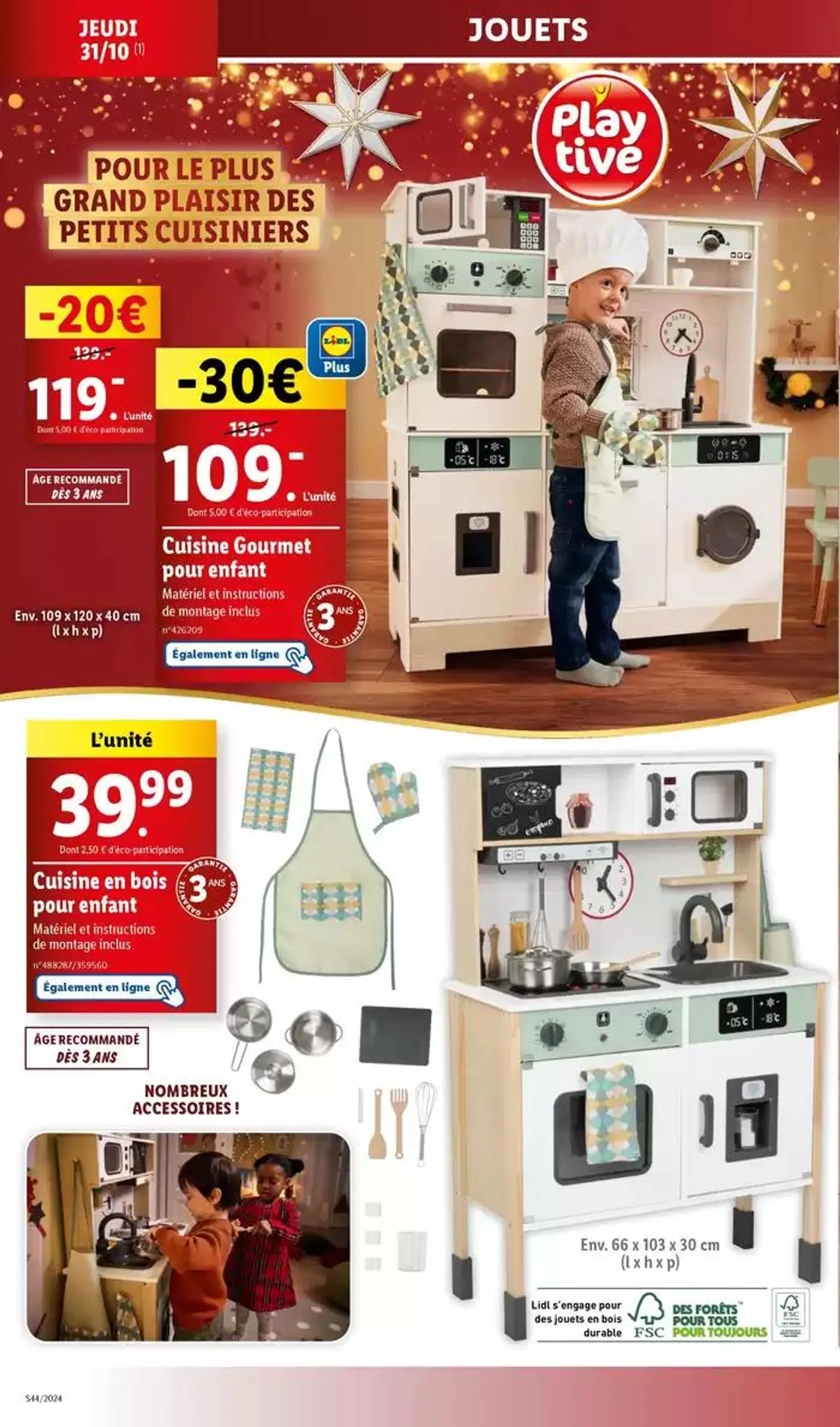 Mode, cuisine, bricolage : profitez de prix imbattables sur une large sélection d'articles du 28 octobre au 31 octobre 2024 - Catalogue page 24