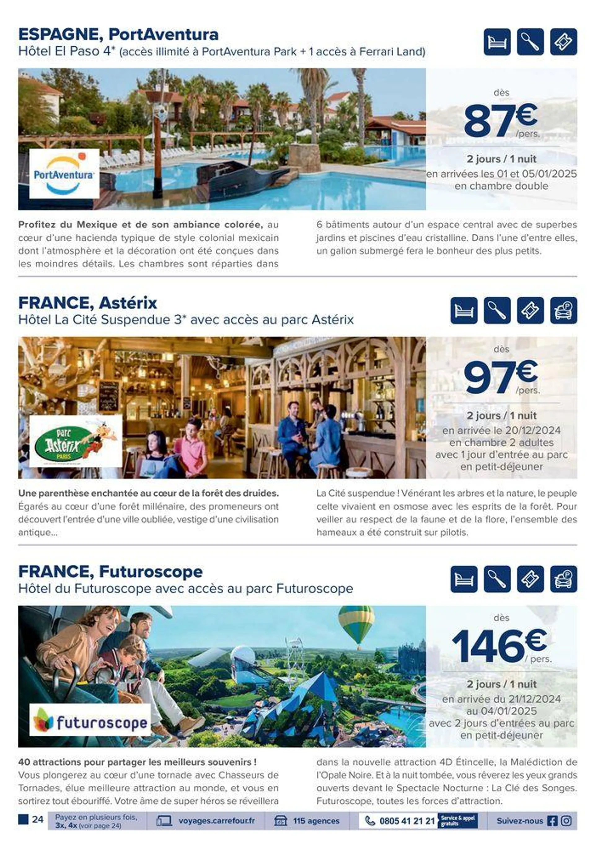 VOYAGEZ TOUT SIMPLEMENT du 17 septembre au 15 décembre 2024 - Catalogue page 24