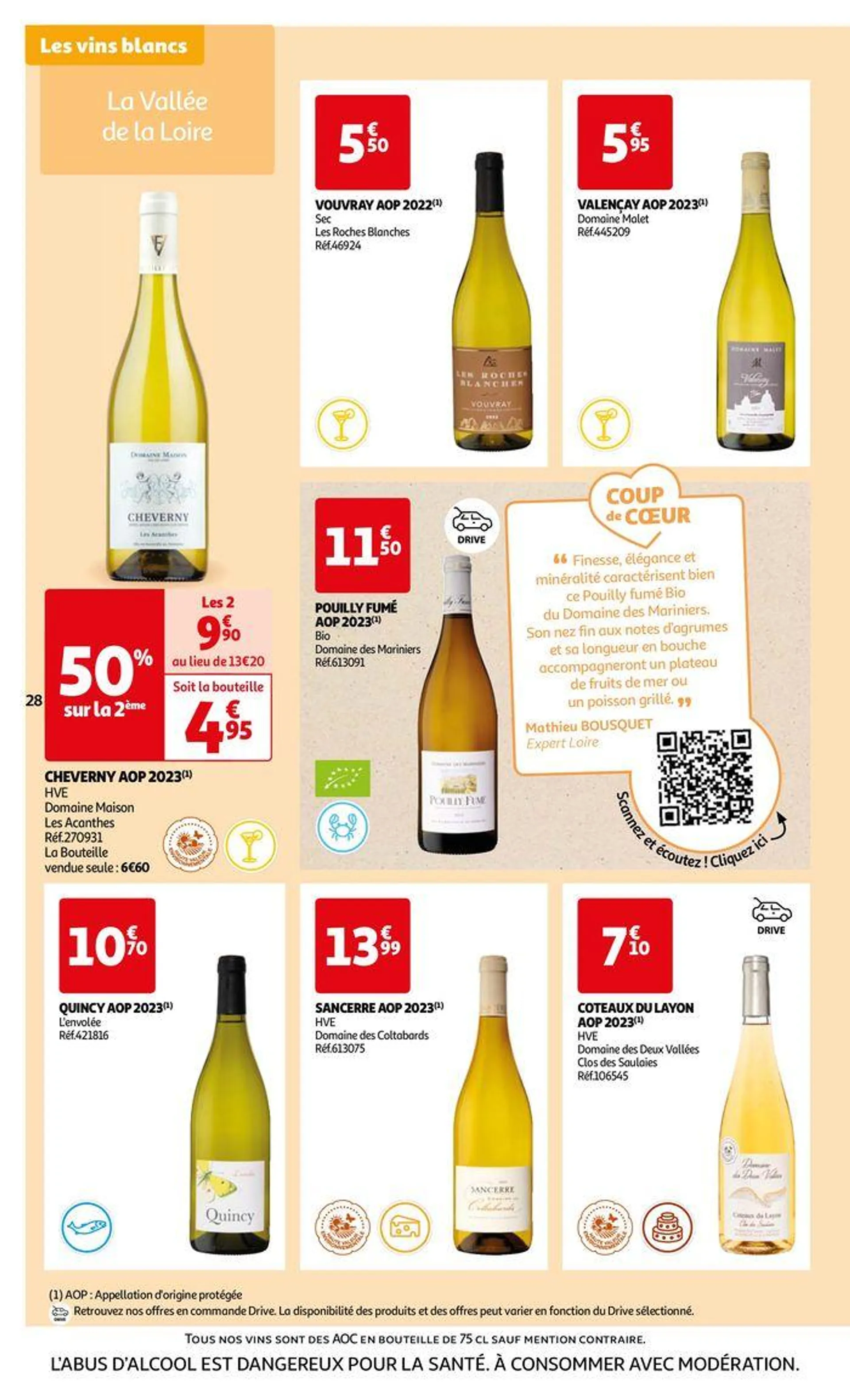 Foire au vins : Un grand choix de cuvées du 24 septembre au 7 octobre 2024 - Catalogue page 28