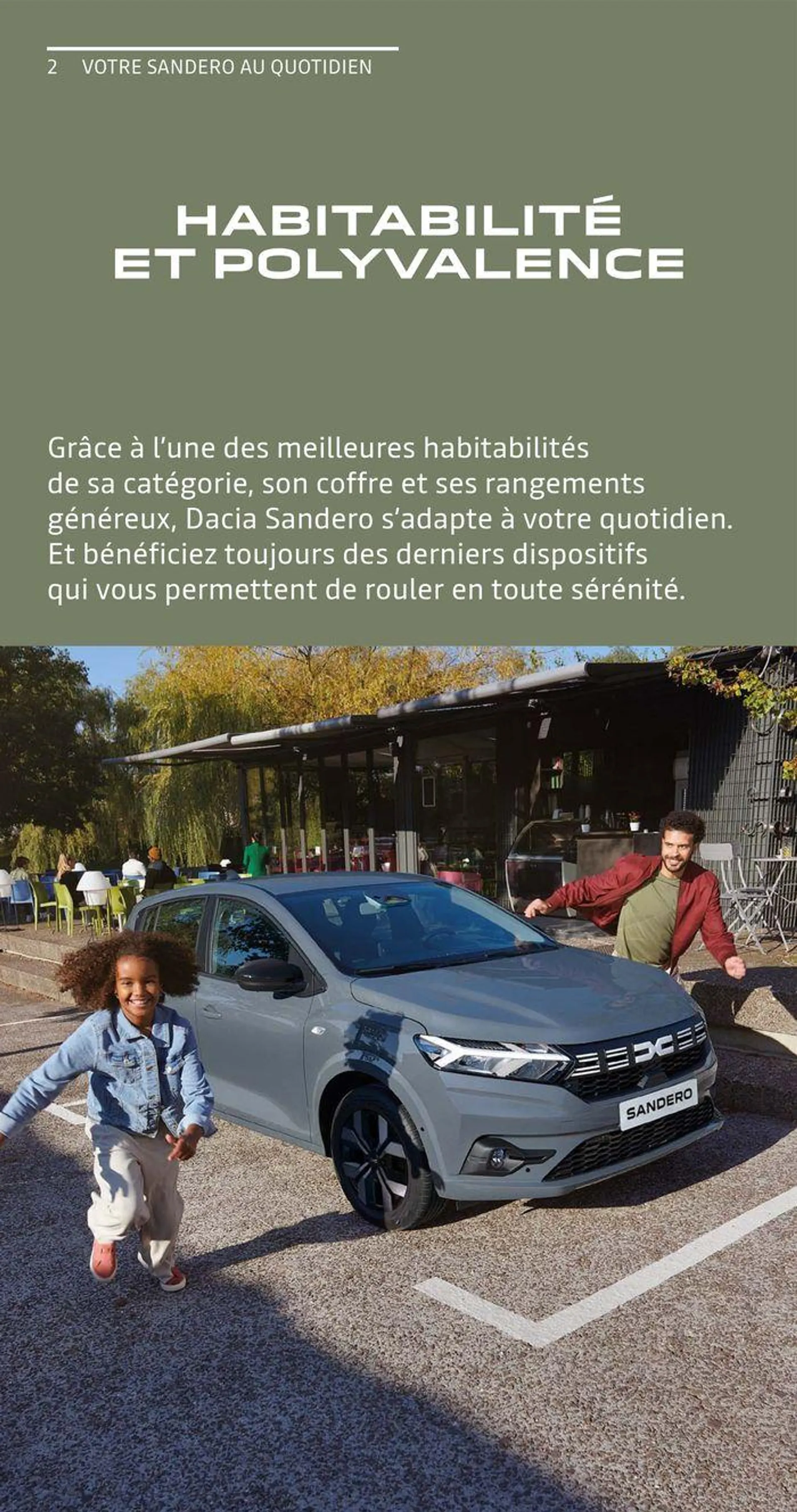 Dacia Sandero du 4 juillet au 31 janvier 2025 - Catalogue page 7