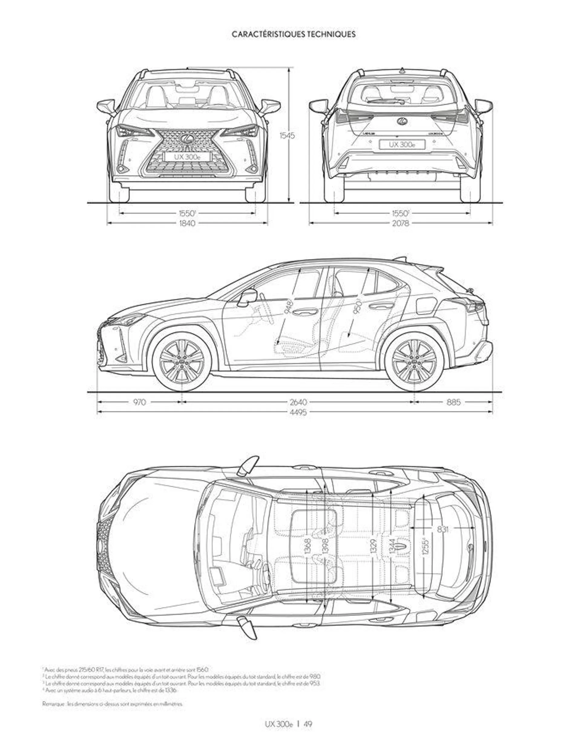 Lexus NOUVEL UX 300e 100 % ÉLECTRIQUE du 24 juin au 28 février 2025 - Catalogue page 49