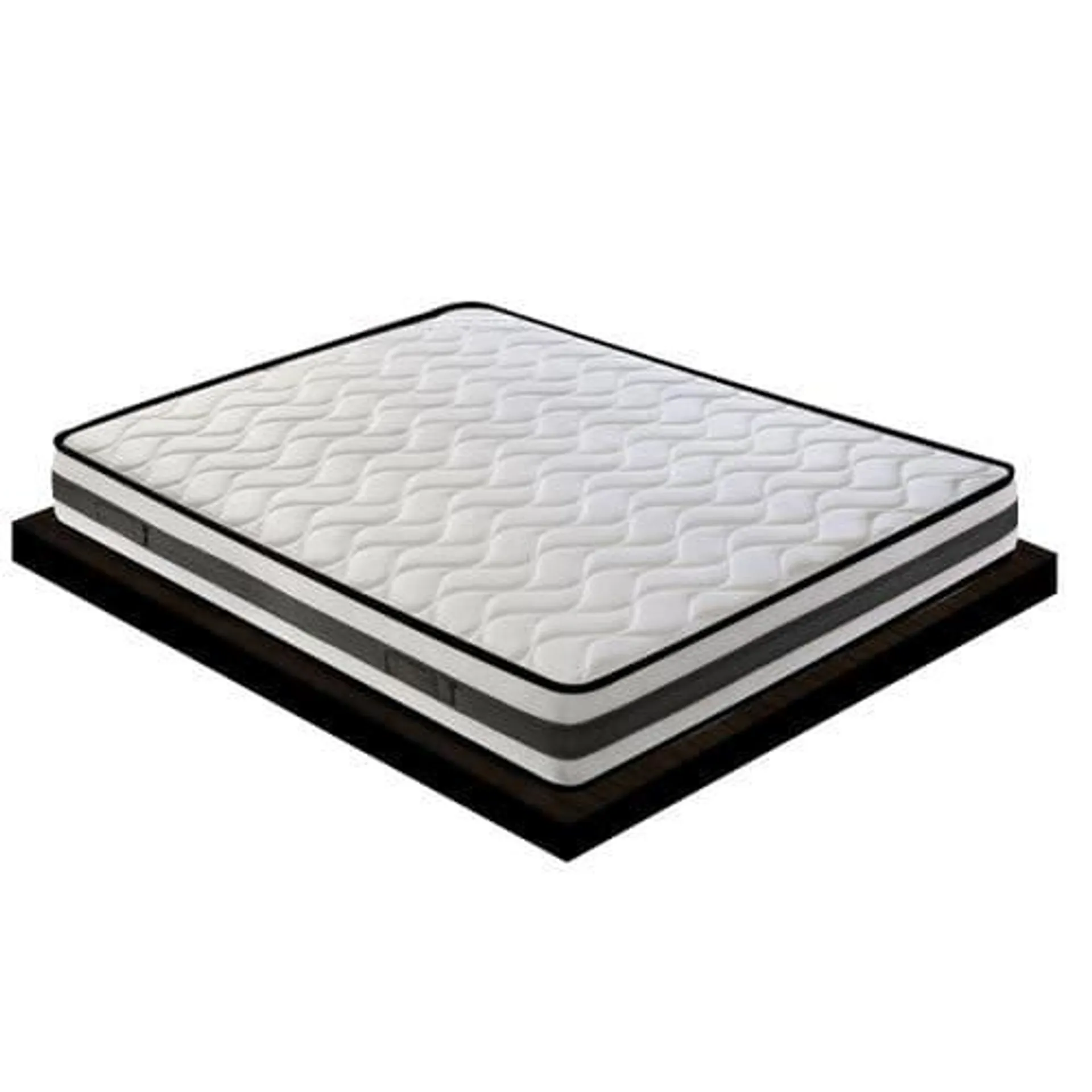 ILOVESLEEP Matelas Mousse 140x190 cm FENIS - Epaisseur 20 Cm - Réversible - Côté Été/hiver