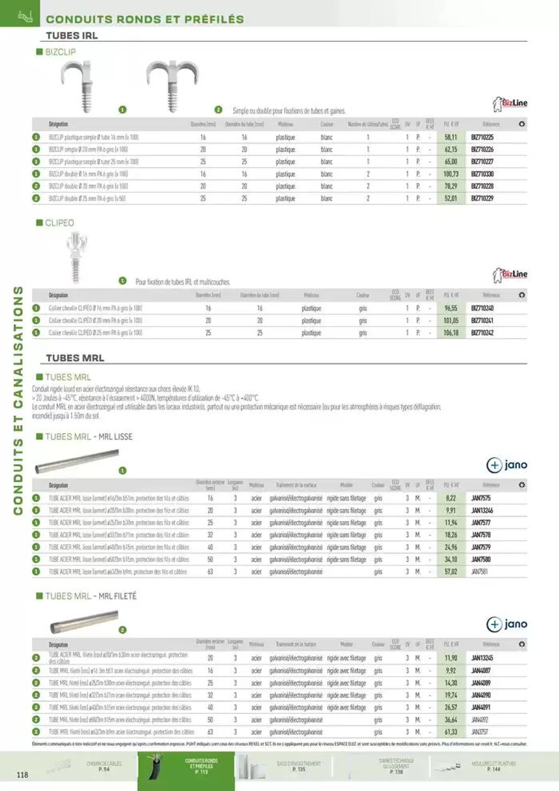 Conduits & Canalisations du 31 octobre au 31 décembre 2024 - Catalogue page 26