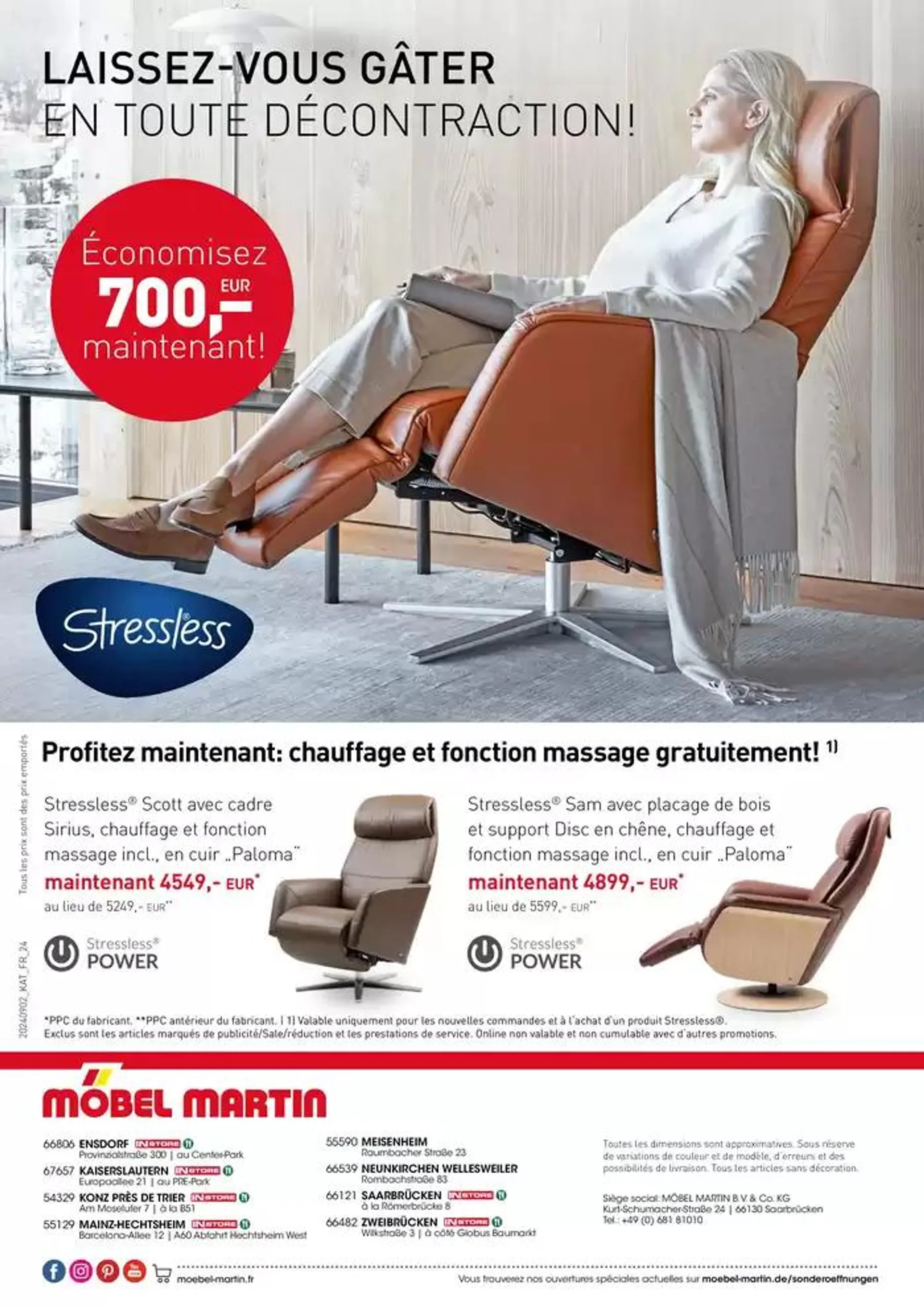 Salon confortable du 1 octobre au 31 décembre 2024 - Catalogue page 24