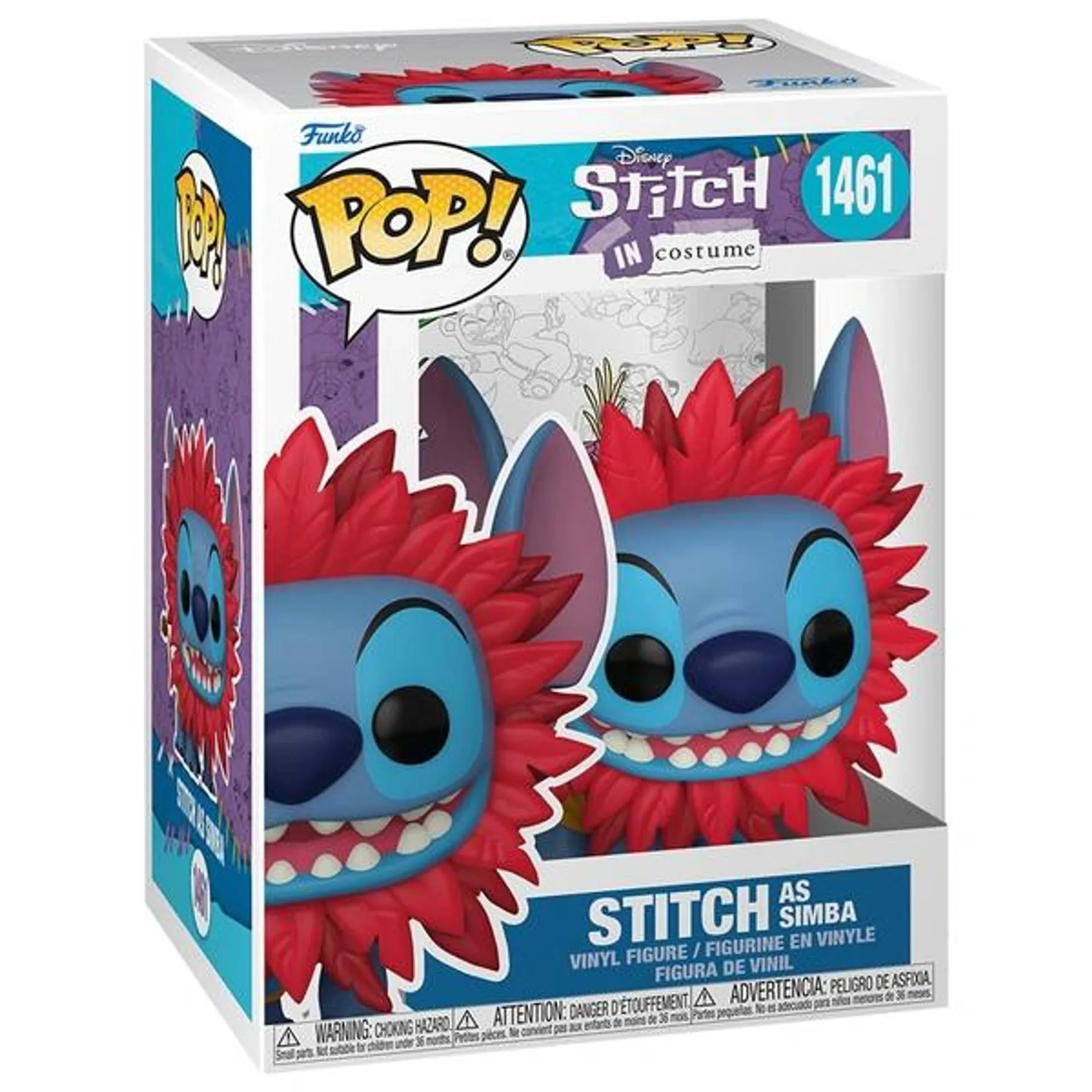 Funko POP! Figurine 1461 Disney Stitch en Simba