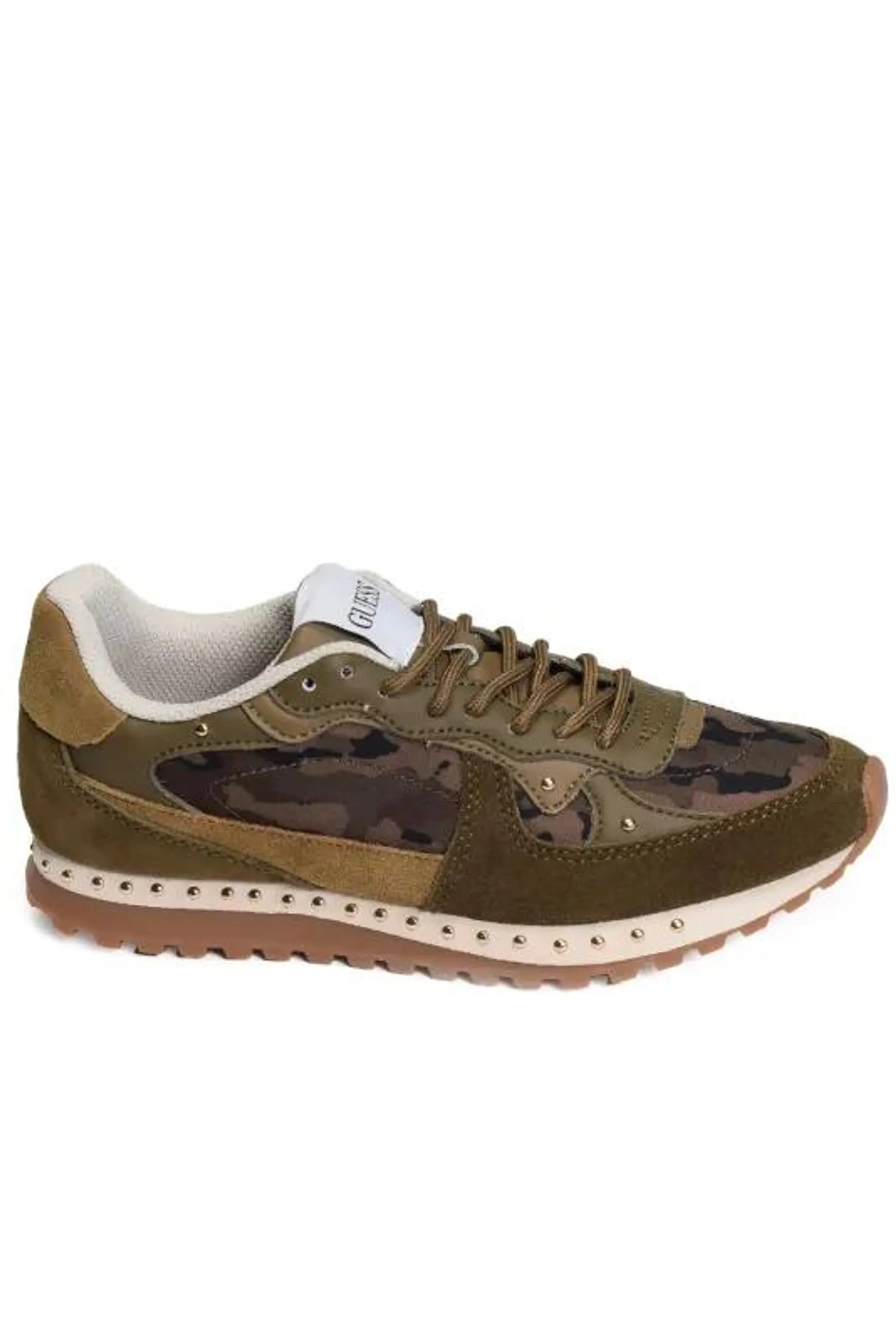 Sneakers Camouflage Cuir Vanya - Guess Jeans - Femme - CAMOUFLAGE