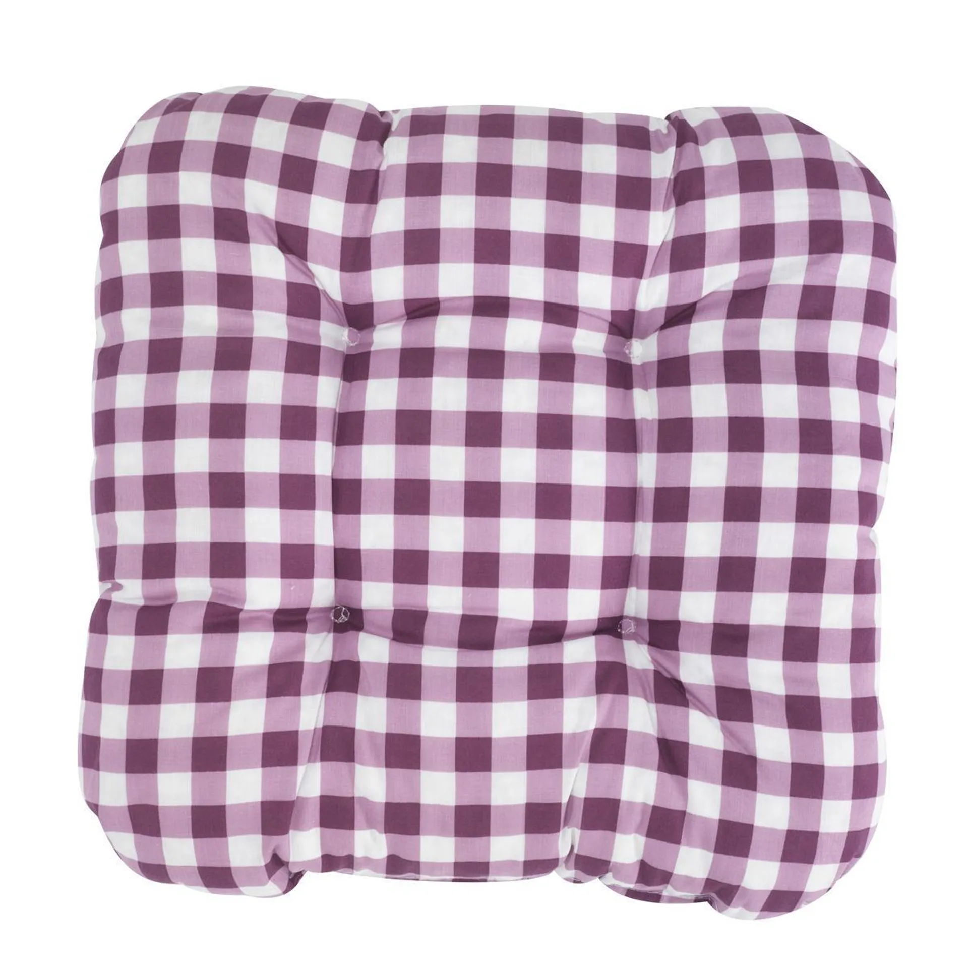 Coussin de chaise - 38 x 38 cm - Différents coloris et motifs