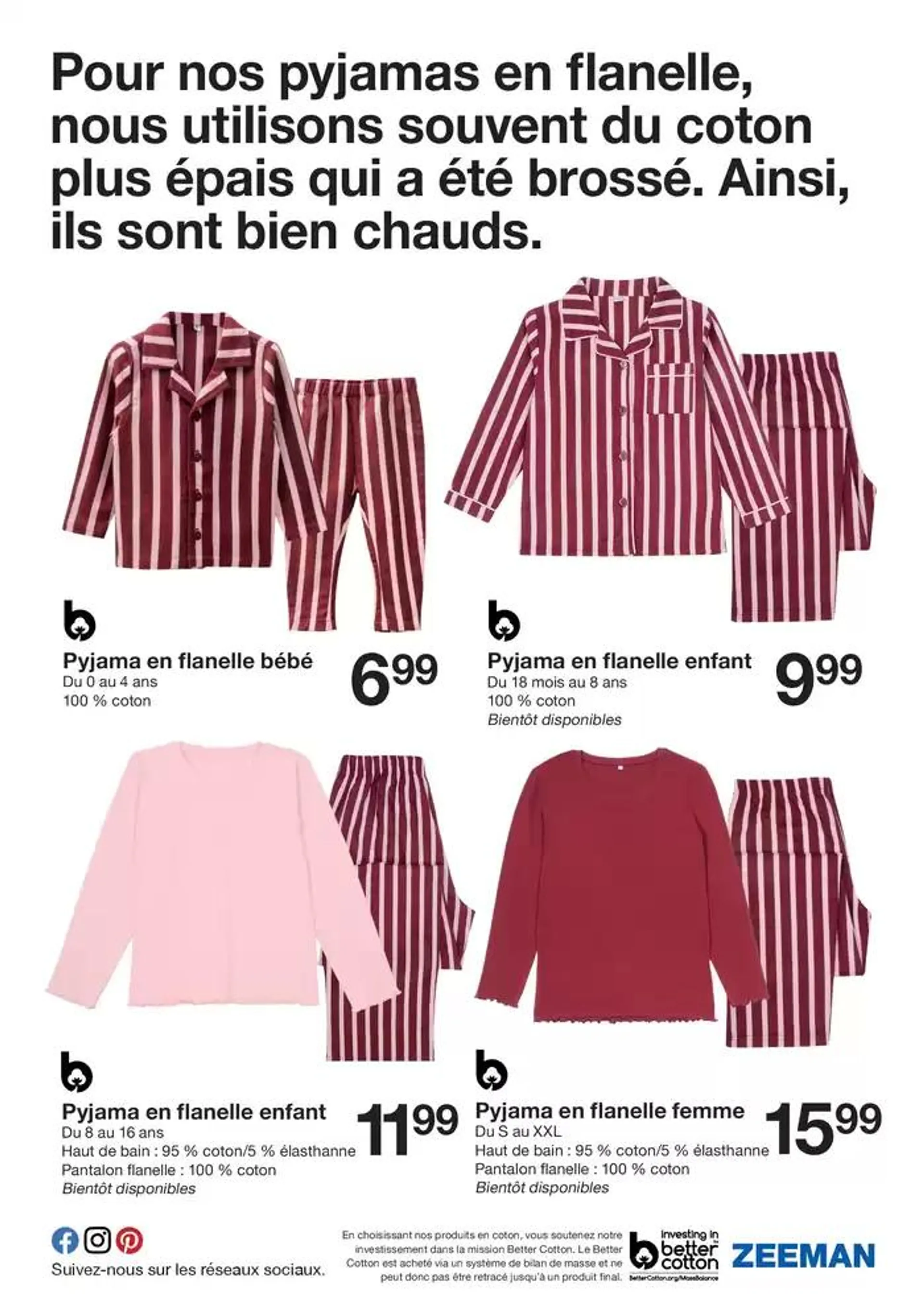 Cette semaine : des pyjamas pour toute la famille du 28 octobre au 8 novembre 2024 - Catalogue page 5