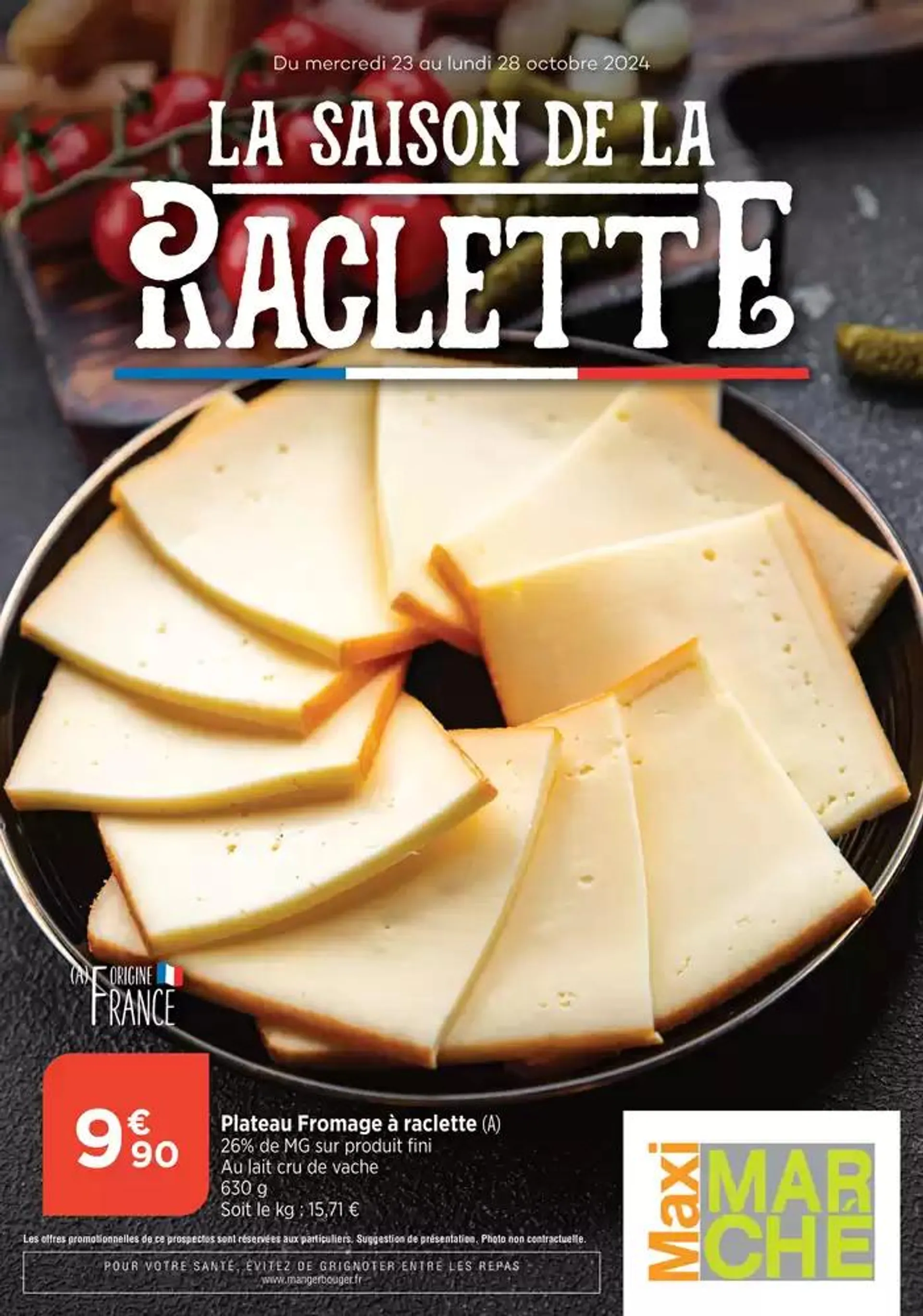 LA SAISON DE LA RACLETTE - 1