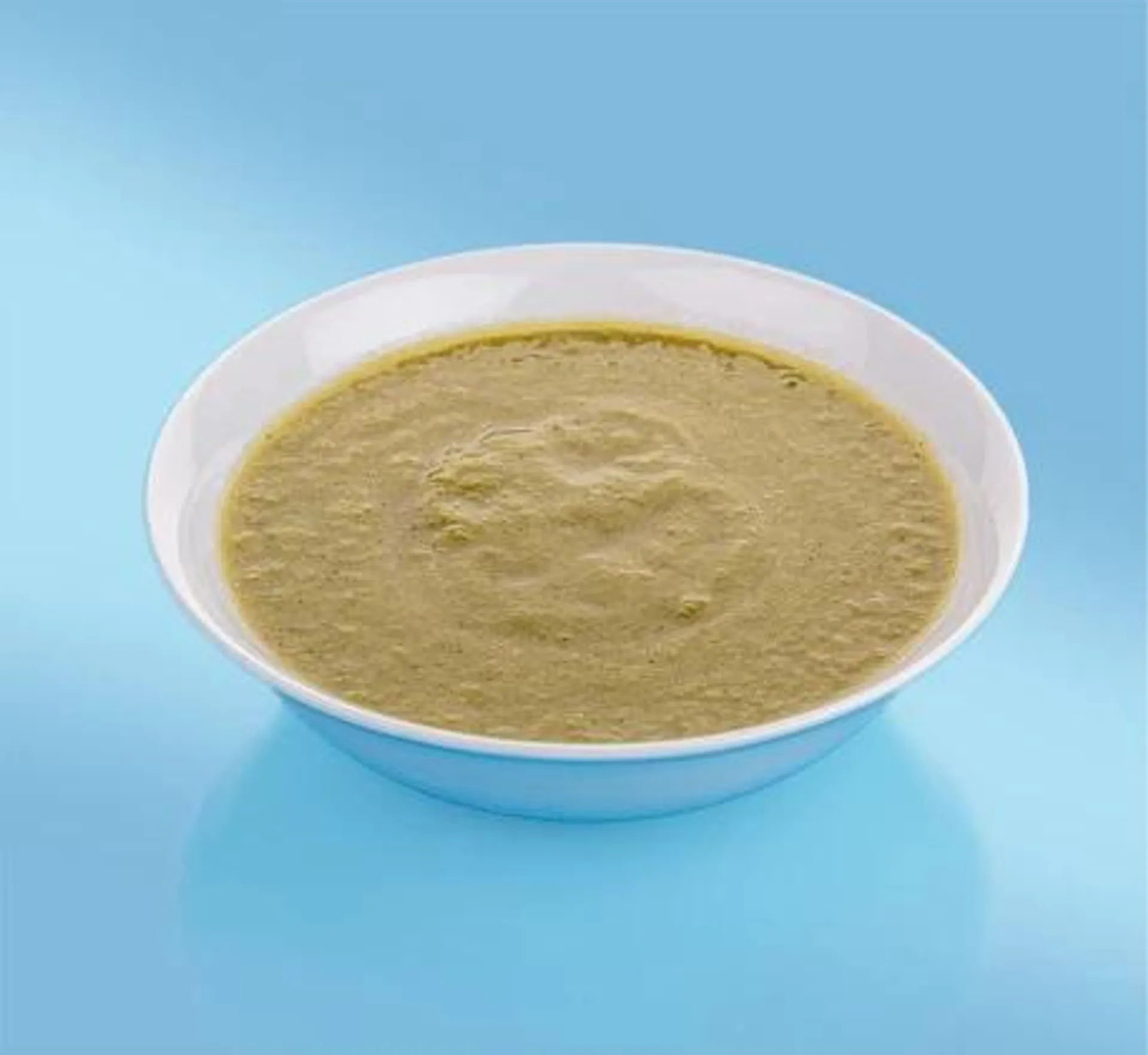 Soupe de légumes verts bio