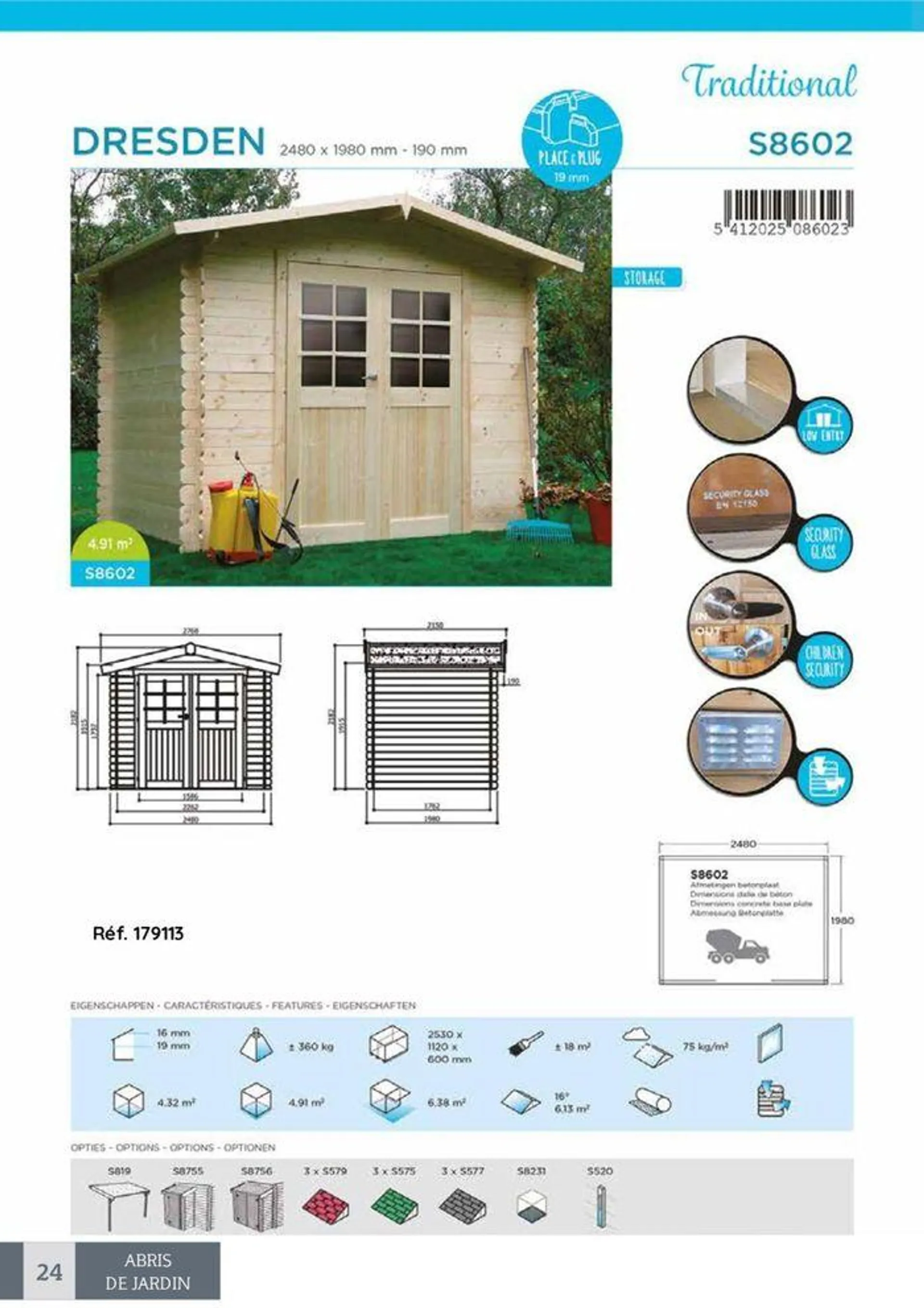 Abris de Jardin du 31 janvier au 31 décembre 2024 - Catalogue page 20
