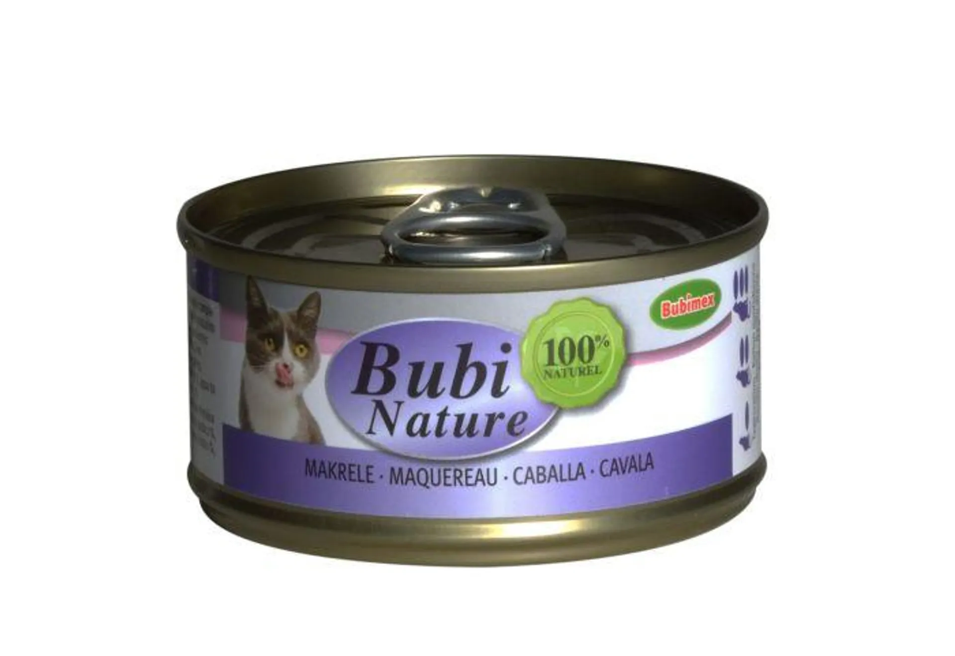 Terrine au maquereau pour chat adulte Bubi Nature