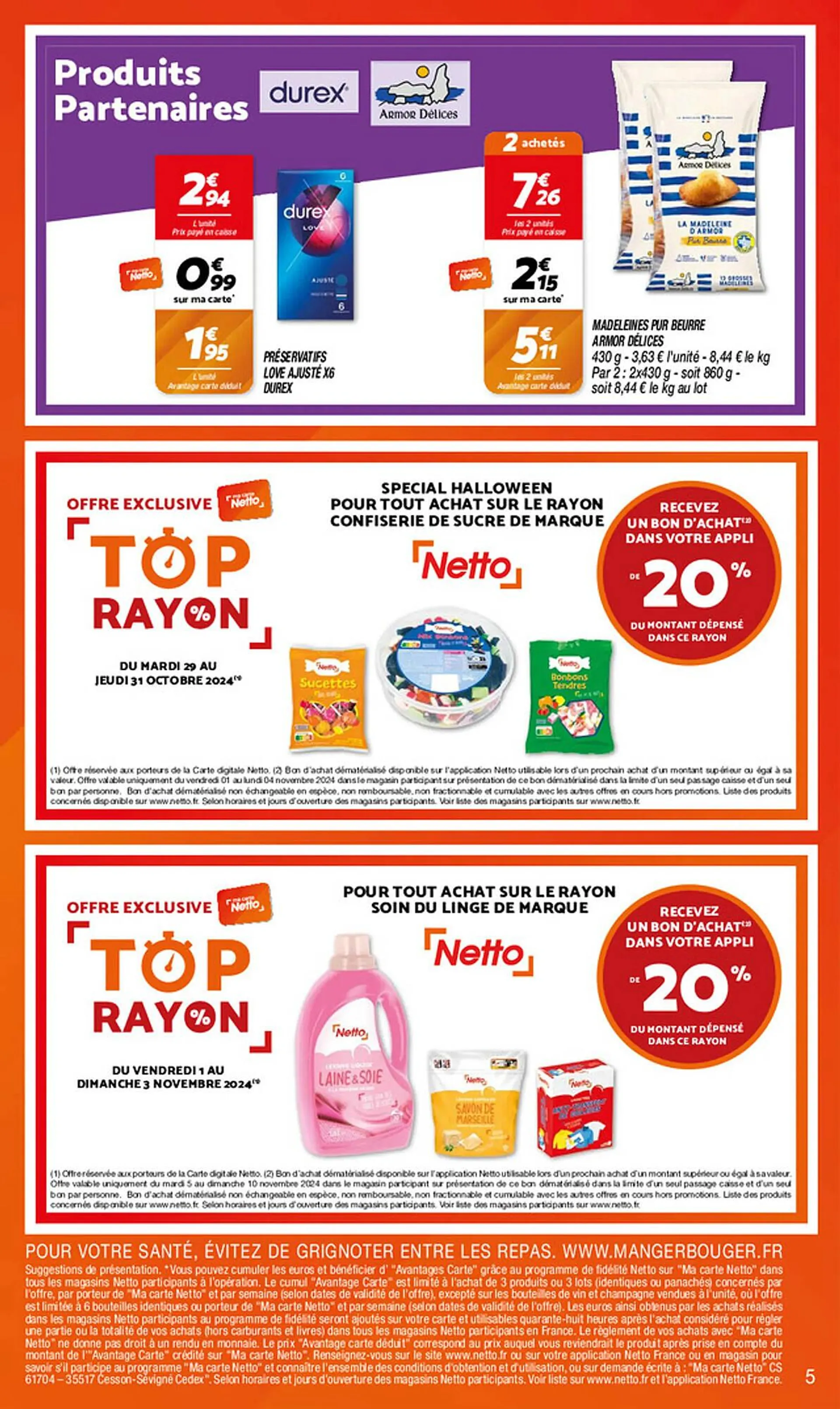 Catalogue Netto du 29 octobre au 4 novembre 2024 - Catalogue page 5