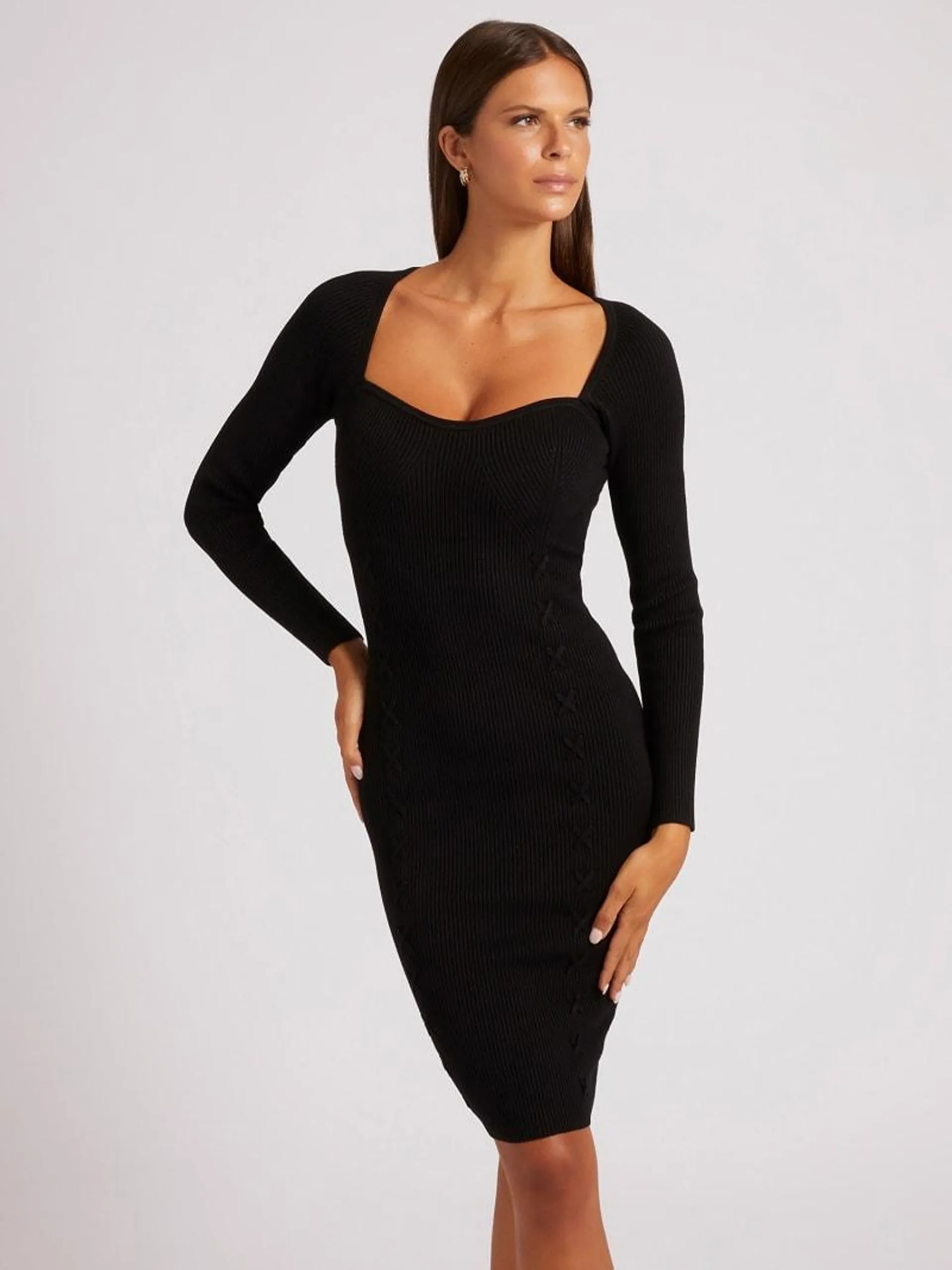 Robe bodycon maille