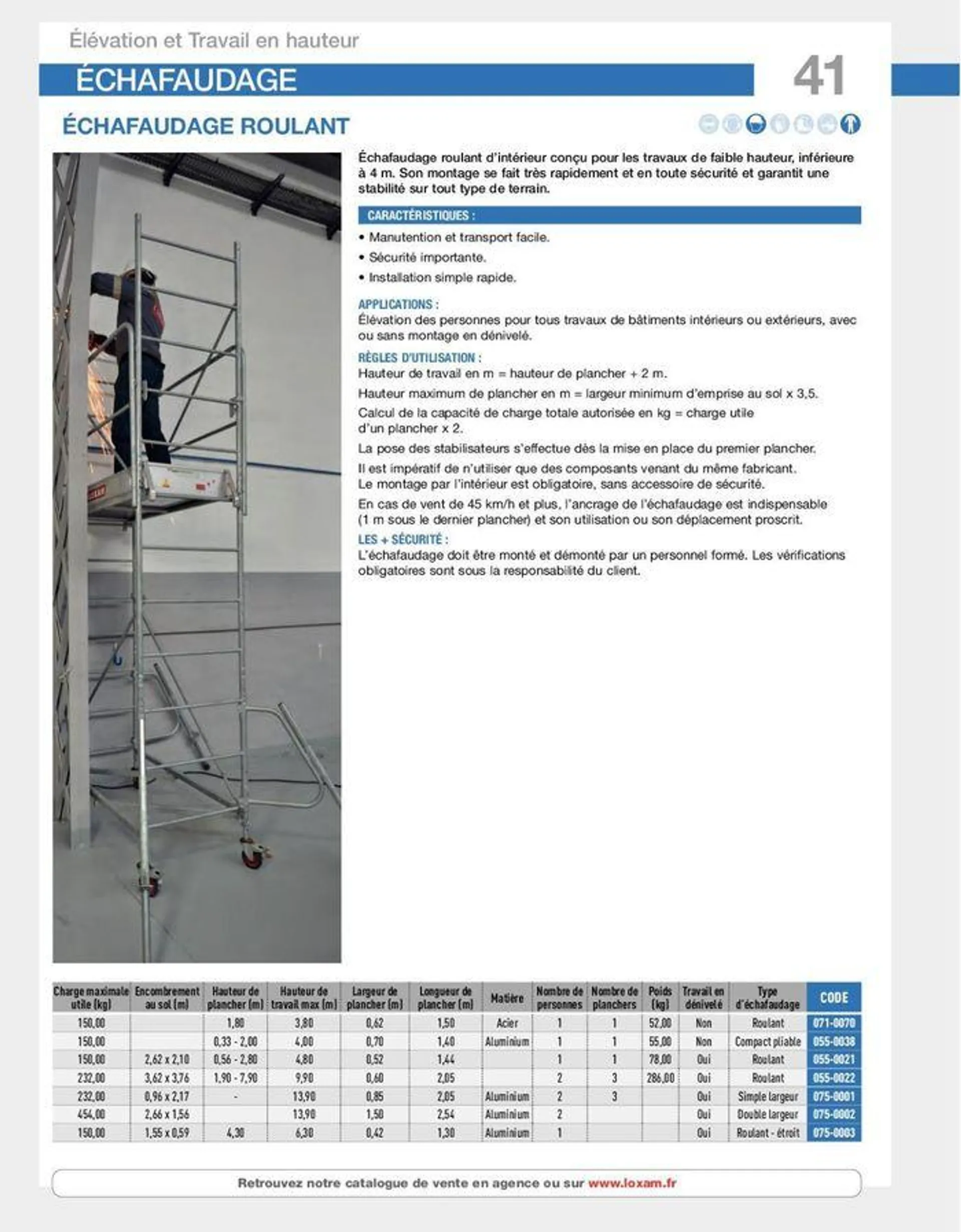 Loxam Catalogue de location du 9 avril au 31 décembre 2024 - Catalogue page 117