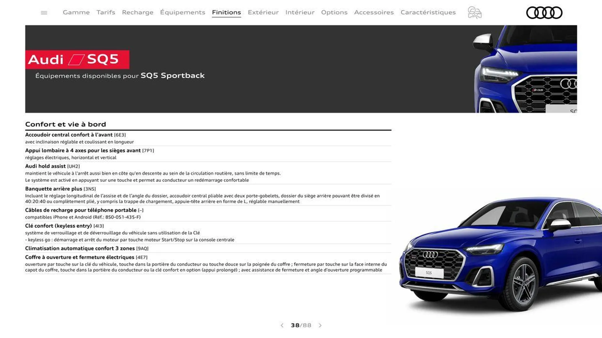 Audi Q5 du 20 août au 31 décembre 2024 - Catalogue page 38