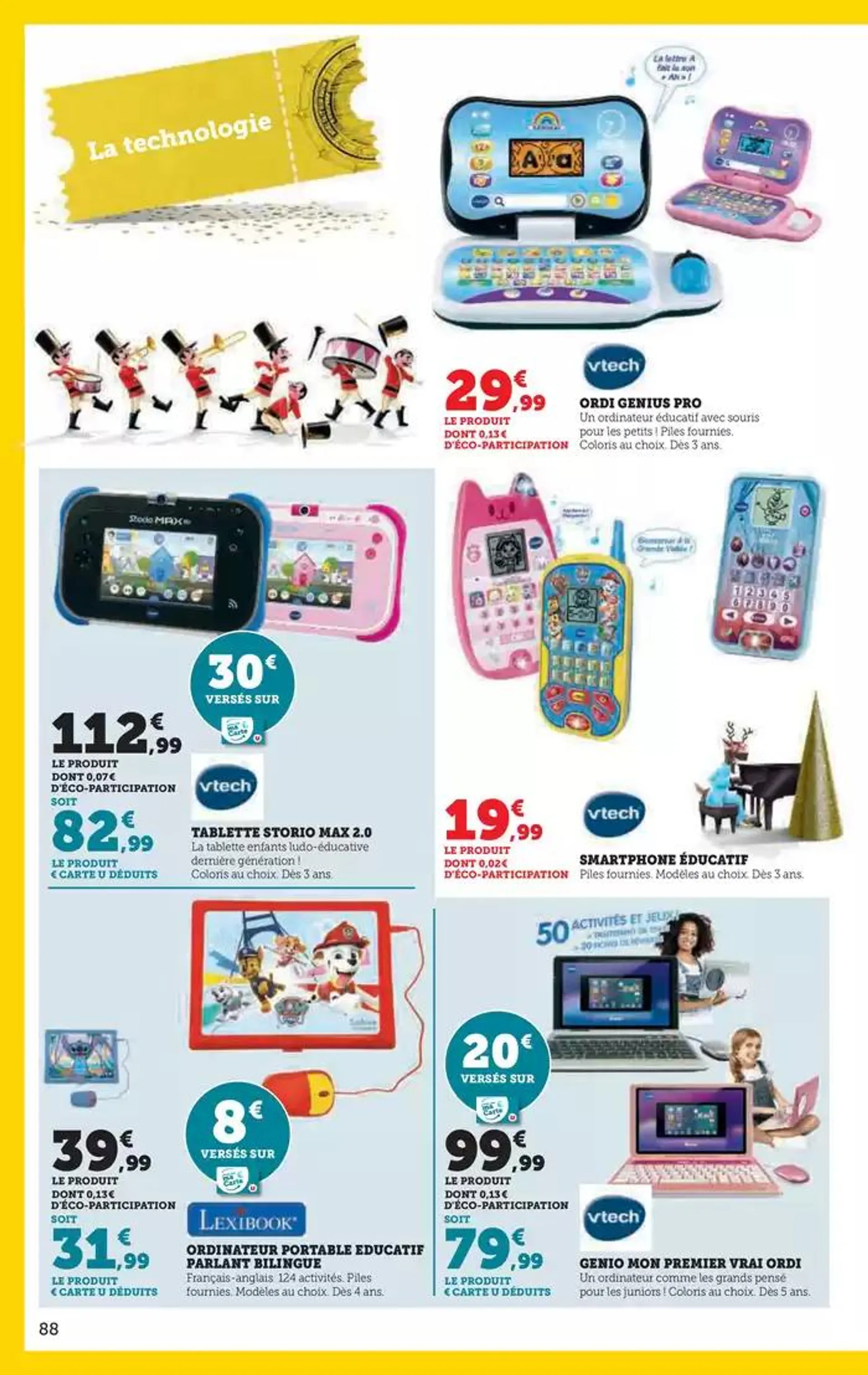 Jouets du 22 octobre au 8 décembre 2024 - Catalogue page 88