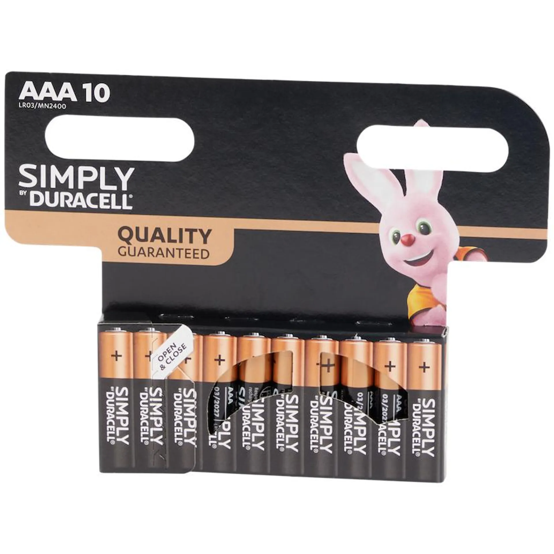 Piles Duracell Simply AAA