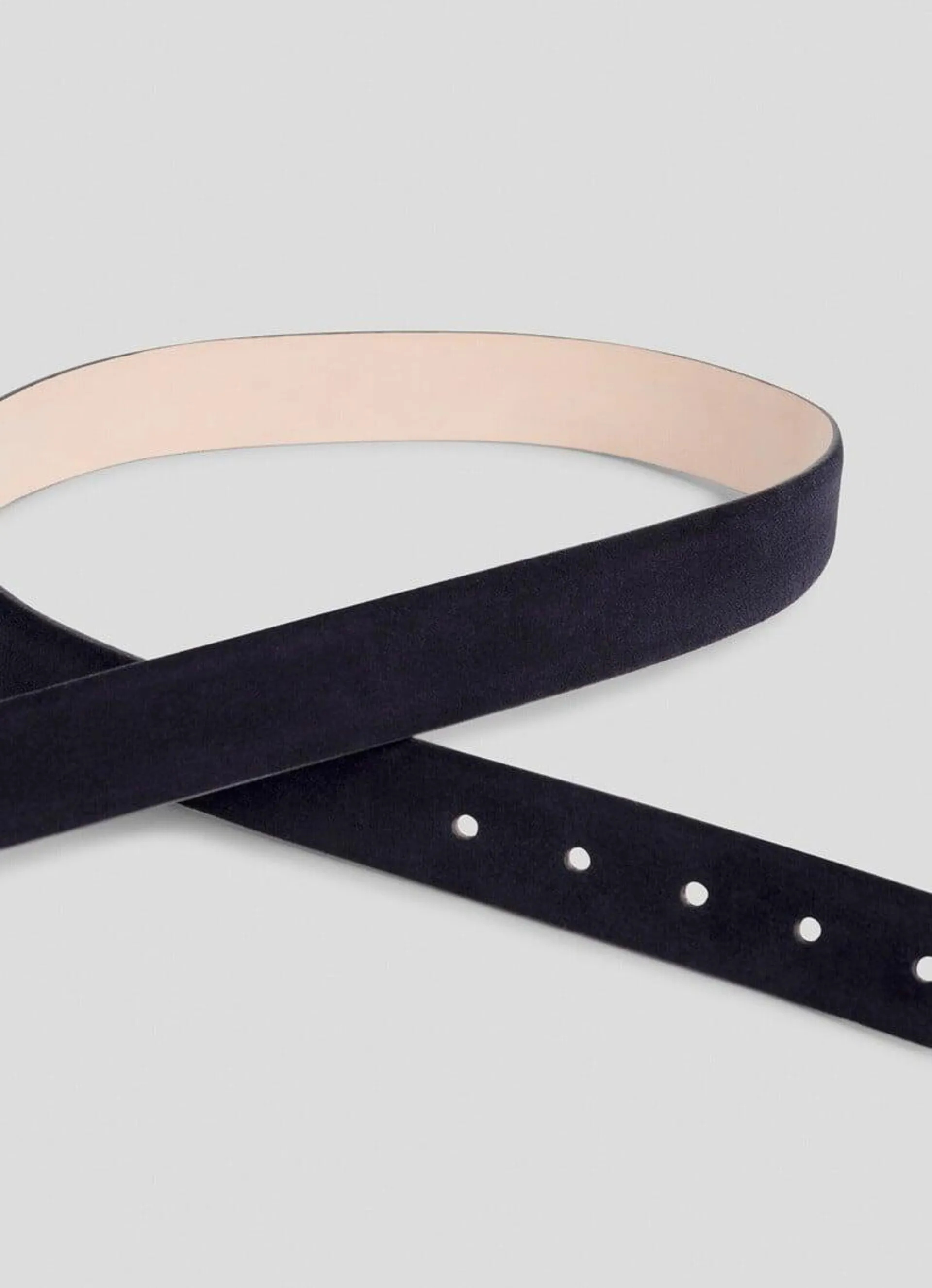 CEINTURE EN CUIR SUÈDE