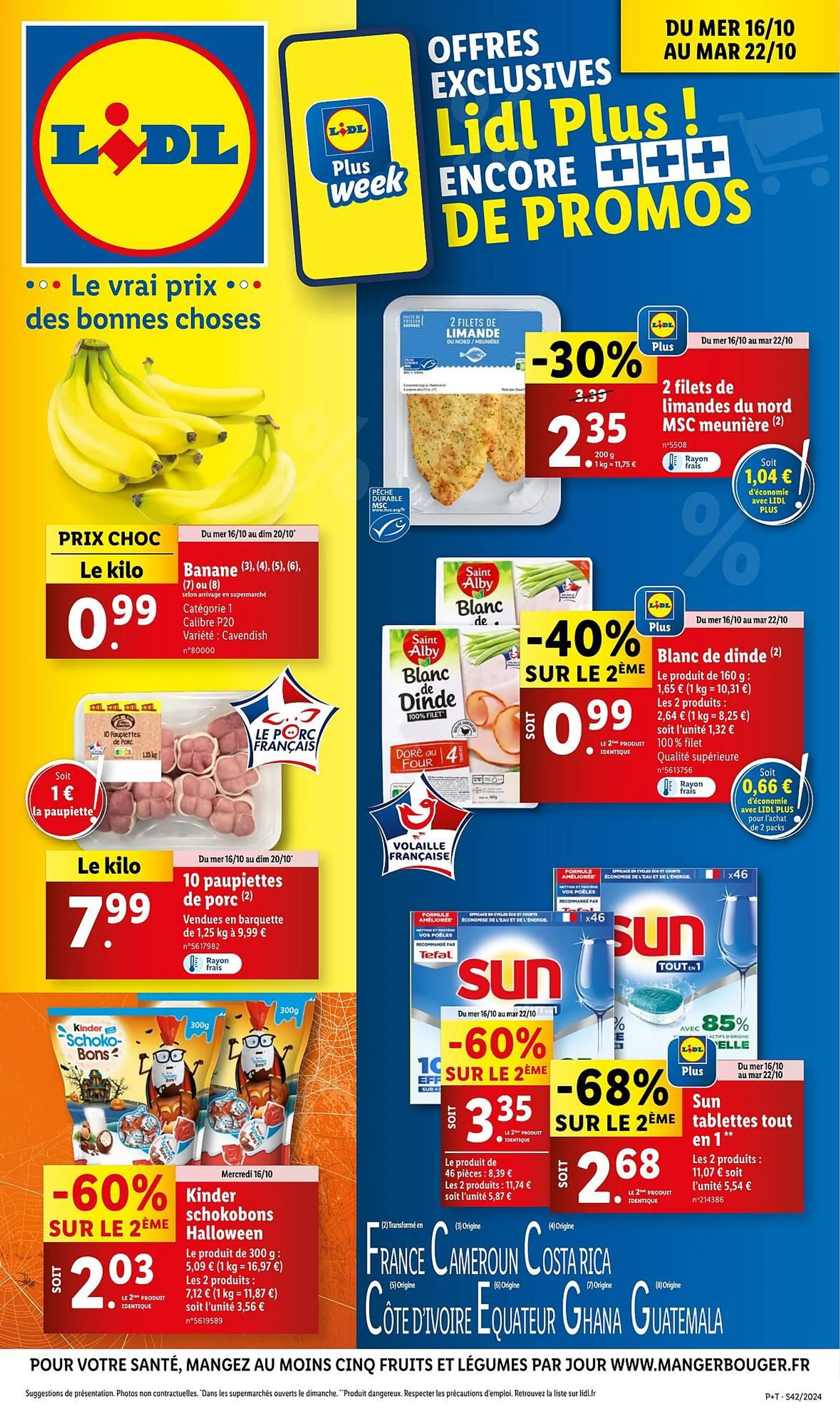 Catalogue Lidl du 16 octobre au 22 octobre 2024 - Catalogue page 1