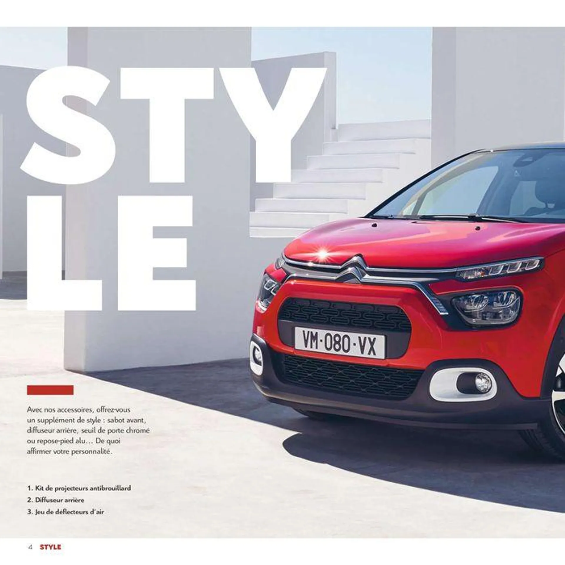 Citroën C3 Brochure Accessoires du 4 juillet au 31 décembre 2024 - Catalogue page 4