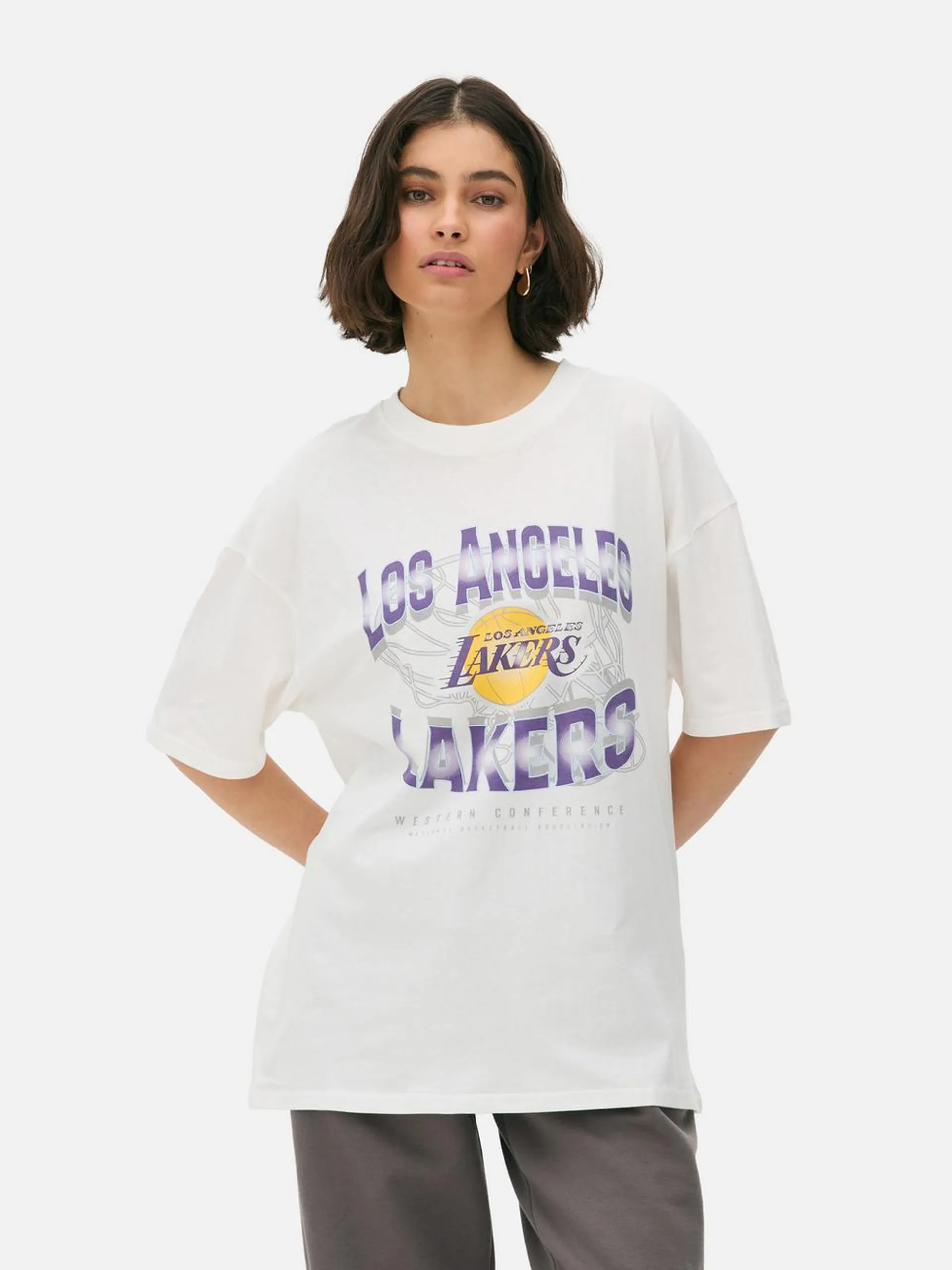 T-shirt oversize NBA Los Angeles Lakers