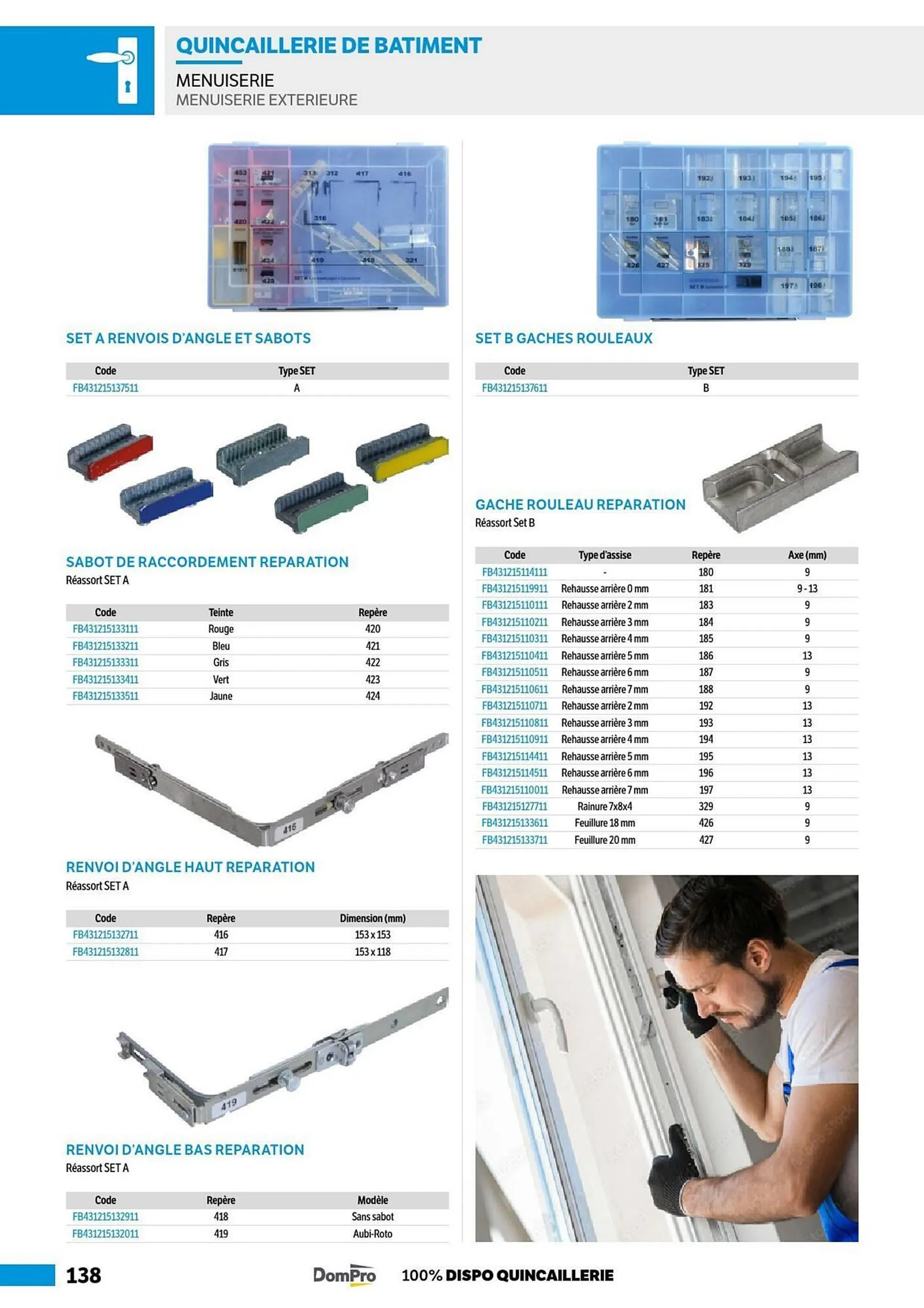 Catalogue DomPro du 8 juillet au 4 janvier 2025 - Catalogue page 138