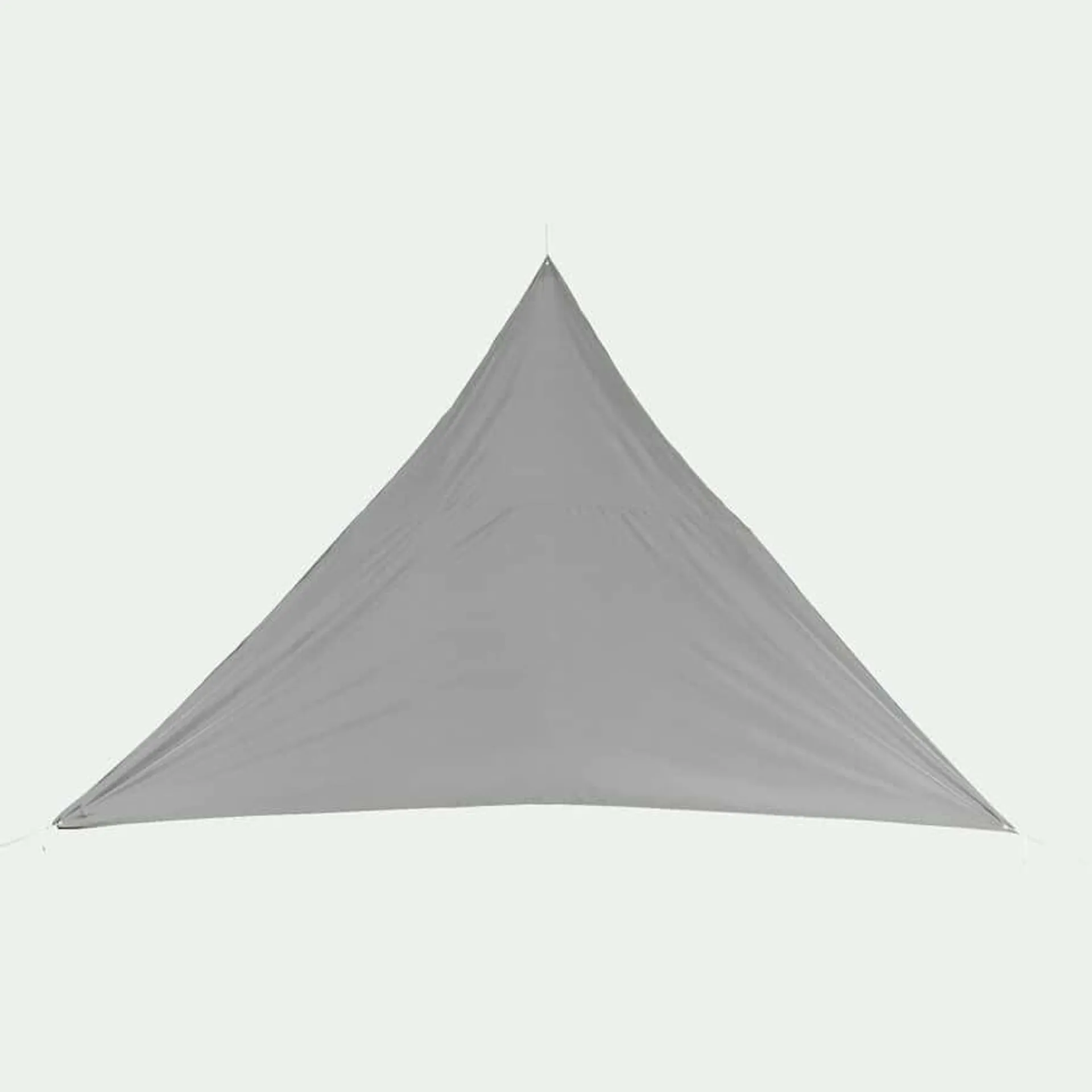 Voile d'ombrage triangle 3,6m - gris vesuve