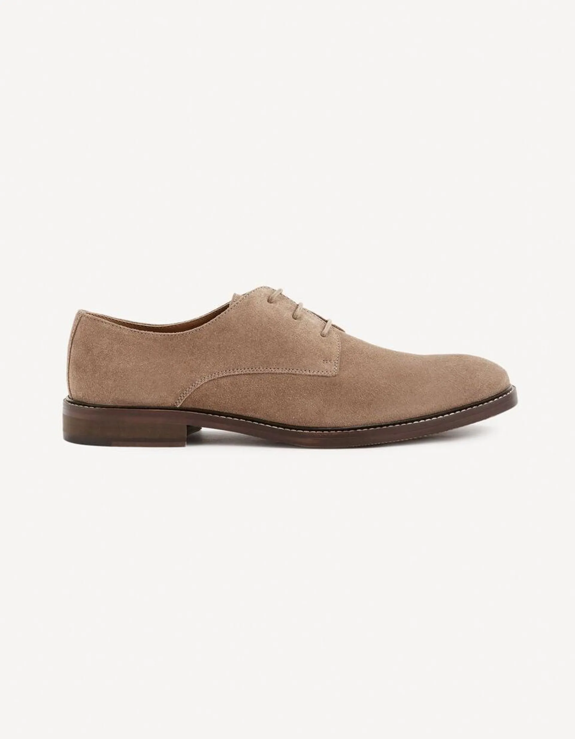 Derbies en cuir - beige