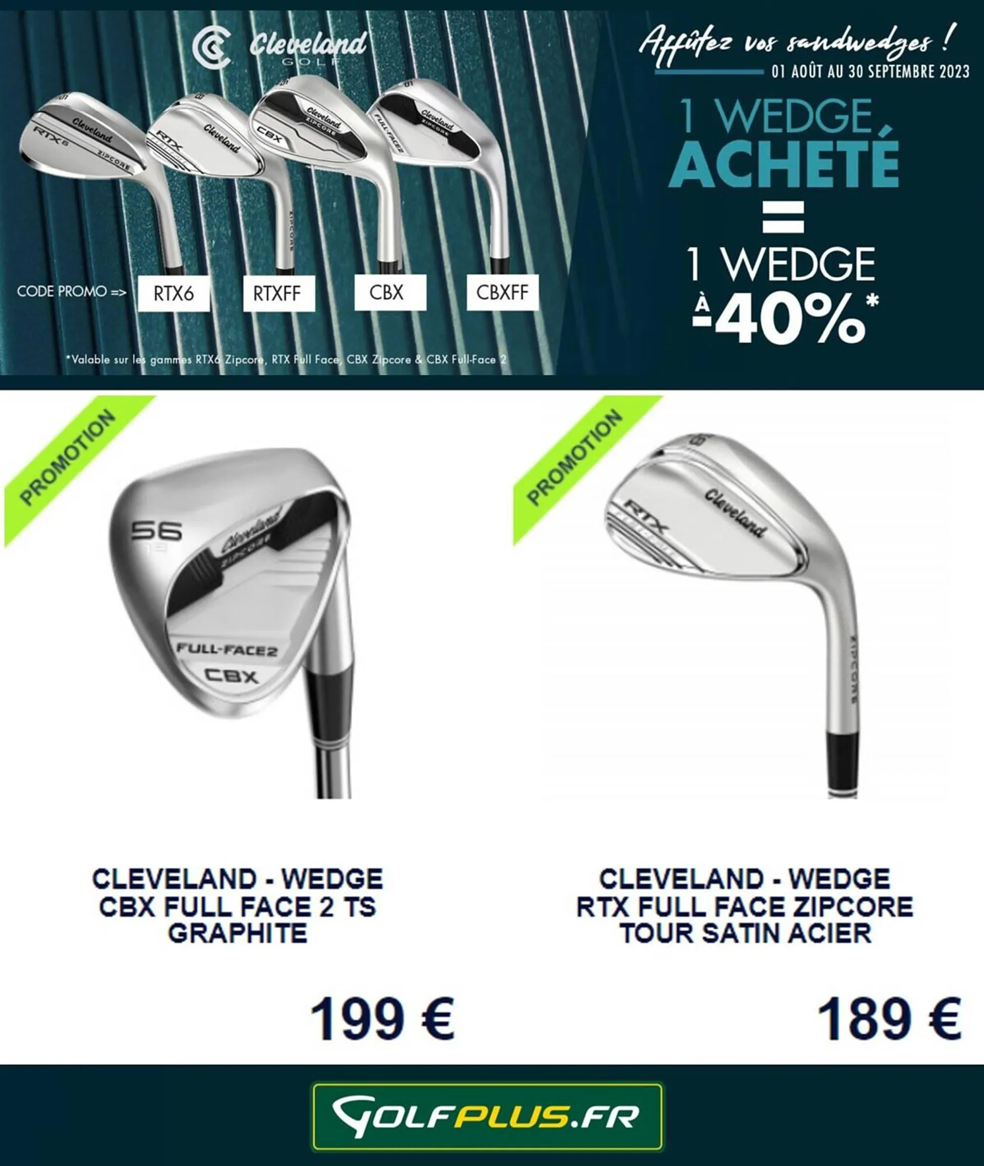 Catalogue Golf Plus du 17 août au 30 septembre 2023 - Catalogue page 5