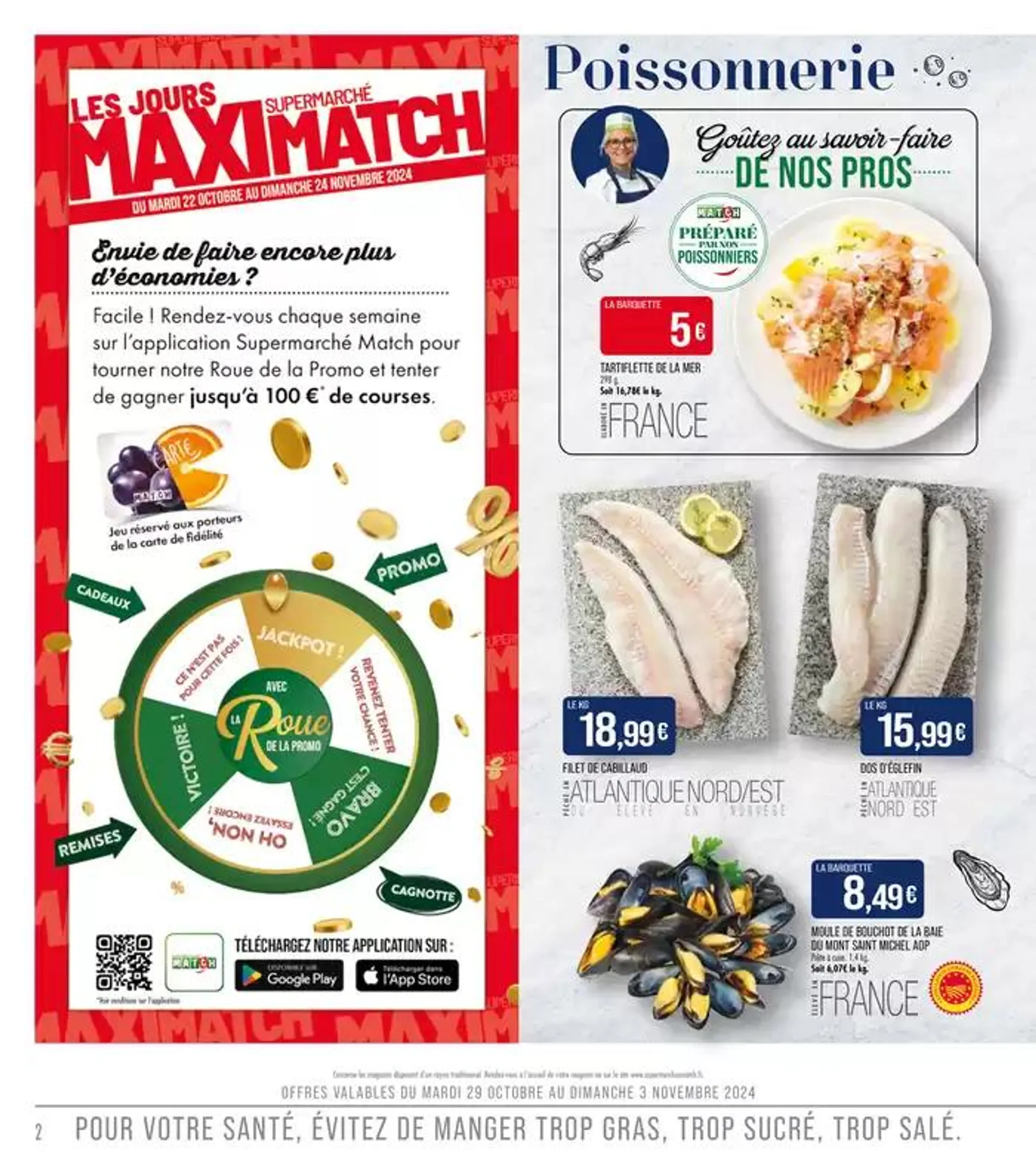 MAXI Supermarché MAtch du 29 octobre au 10 novembre 2024 - Catalogue page 2