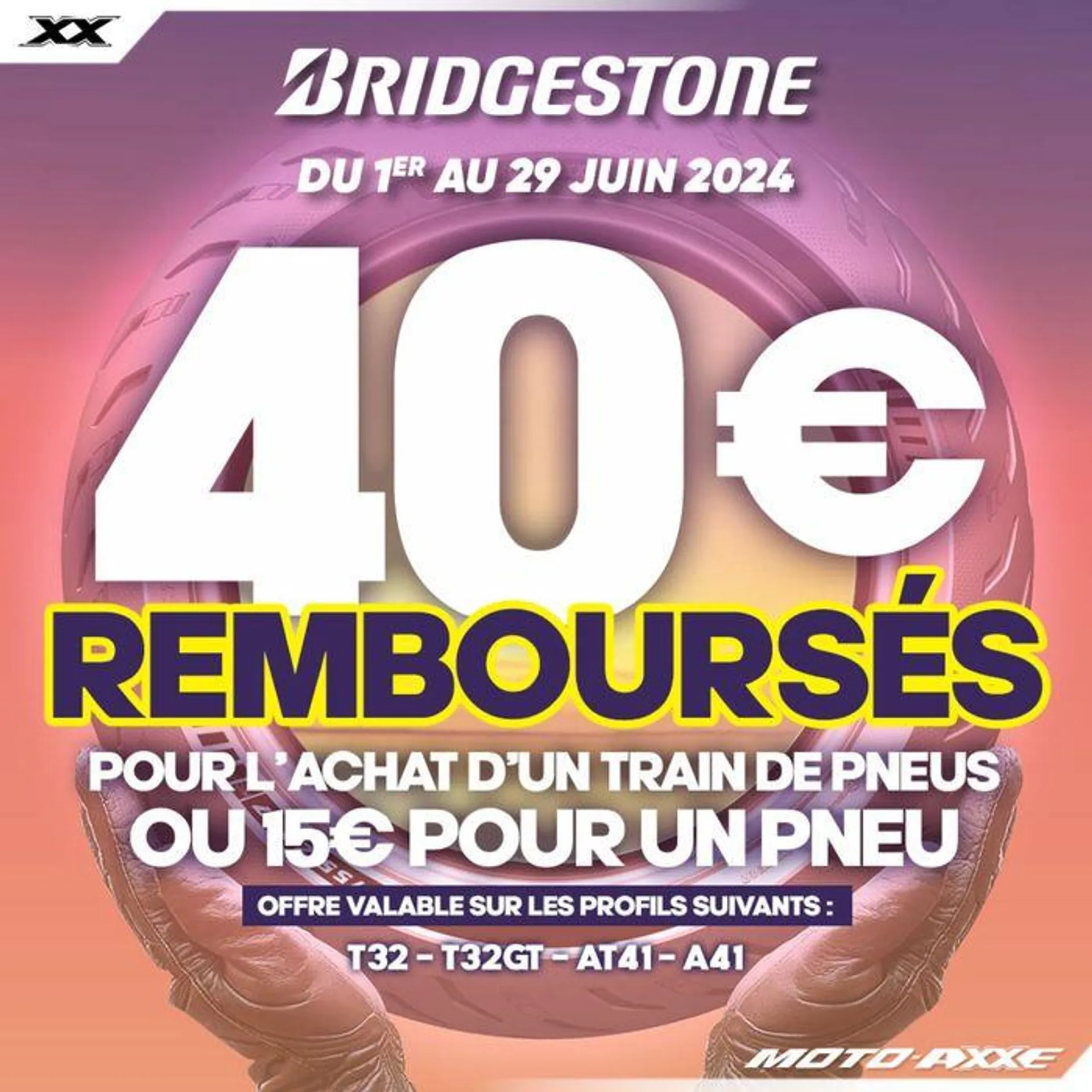 Jusquà 40€ DE REMBOURSEMENT Dunlop Moto !  - 1