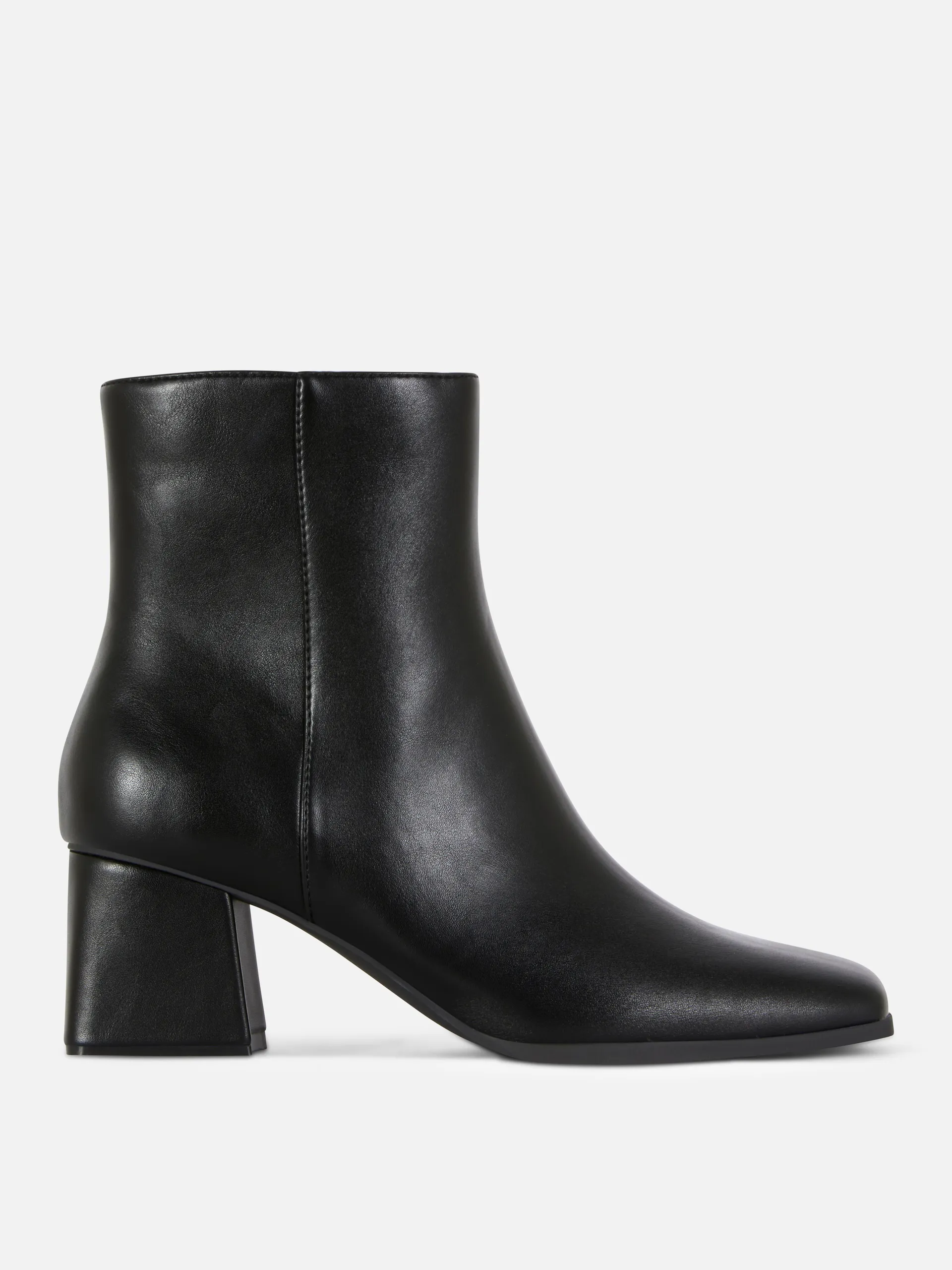 Block Heel Ankle Boots