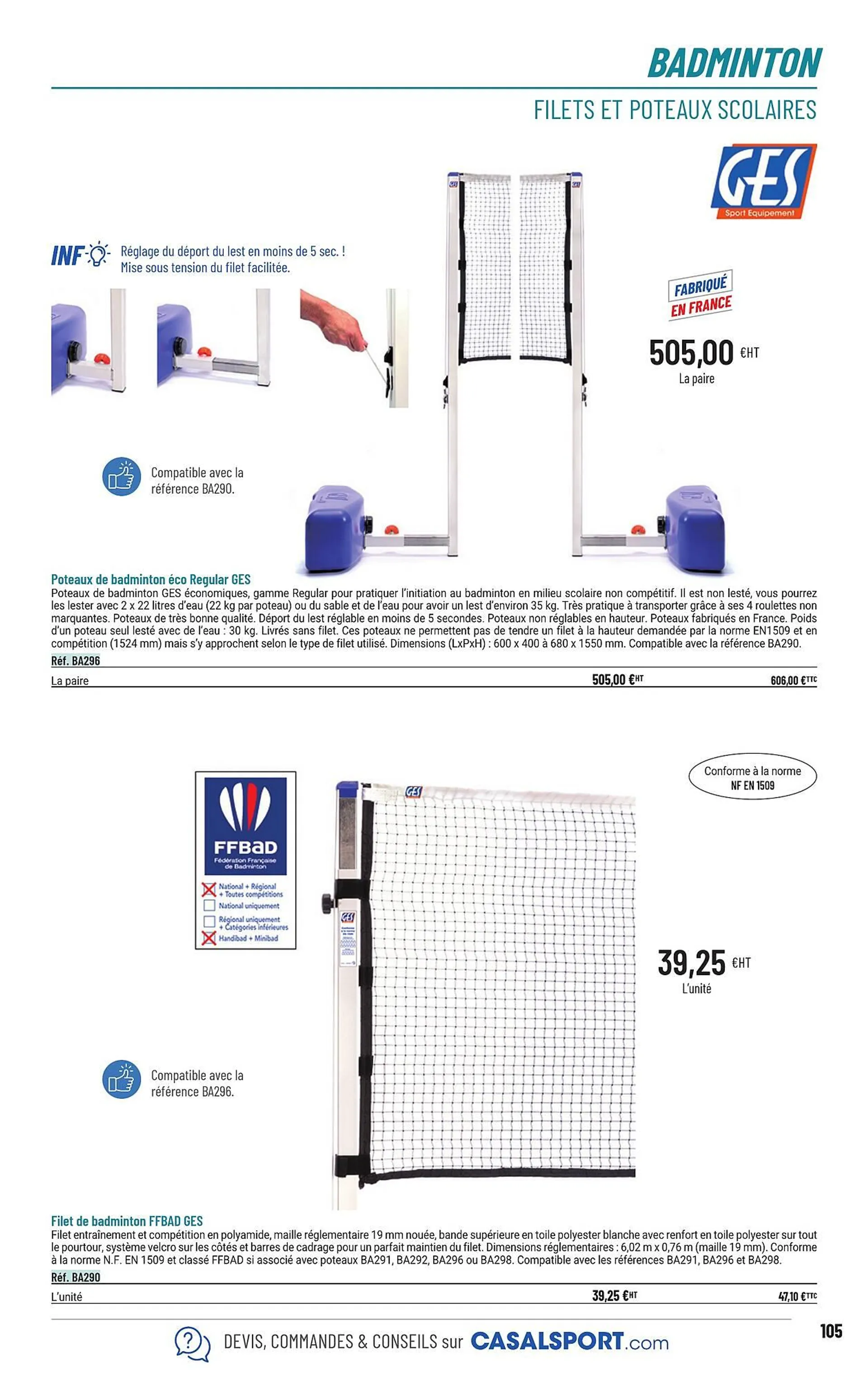 Catalogue Casal Sport du 1 février au 28 décembre 2024 - Catalogue page 64