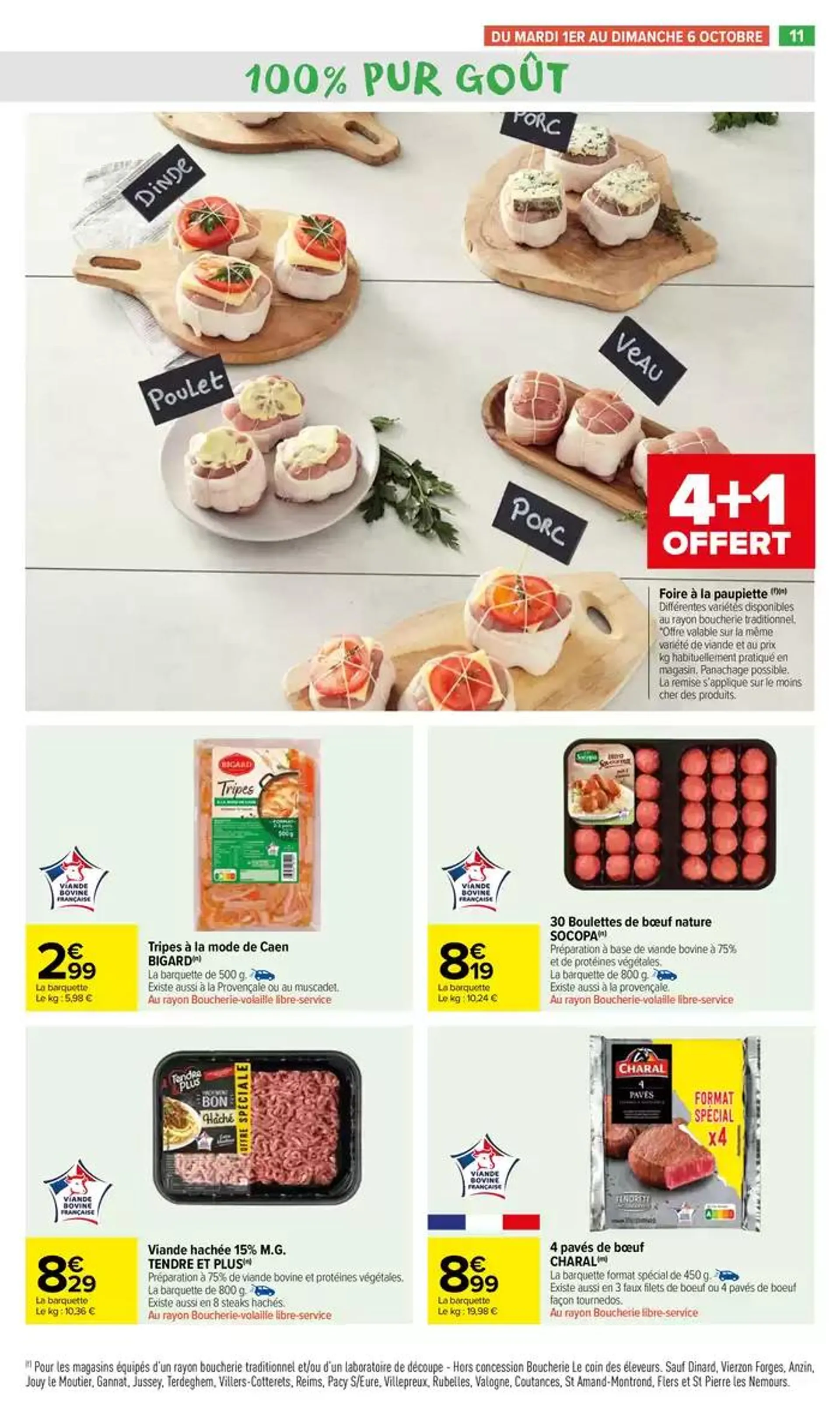 LES SURGELÉS ET GLACES du 1 octobre au 13 octobre 2024 - Catalogue page 13