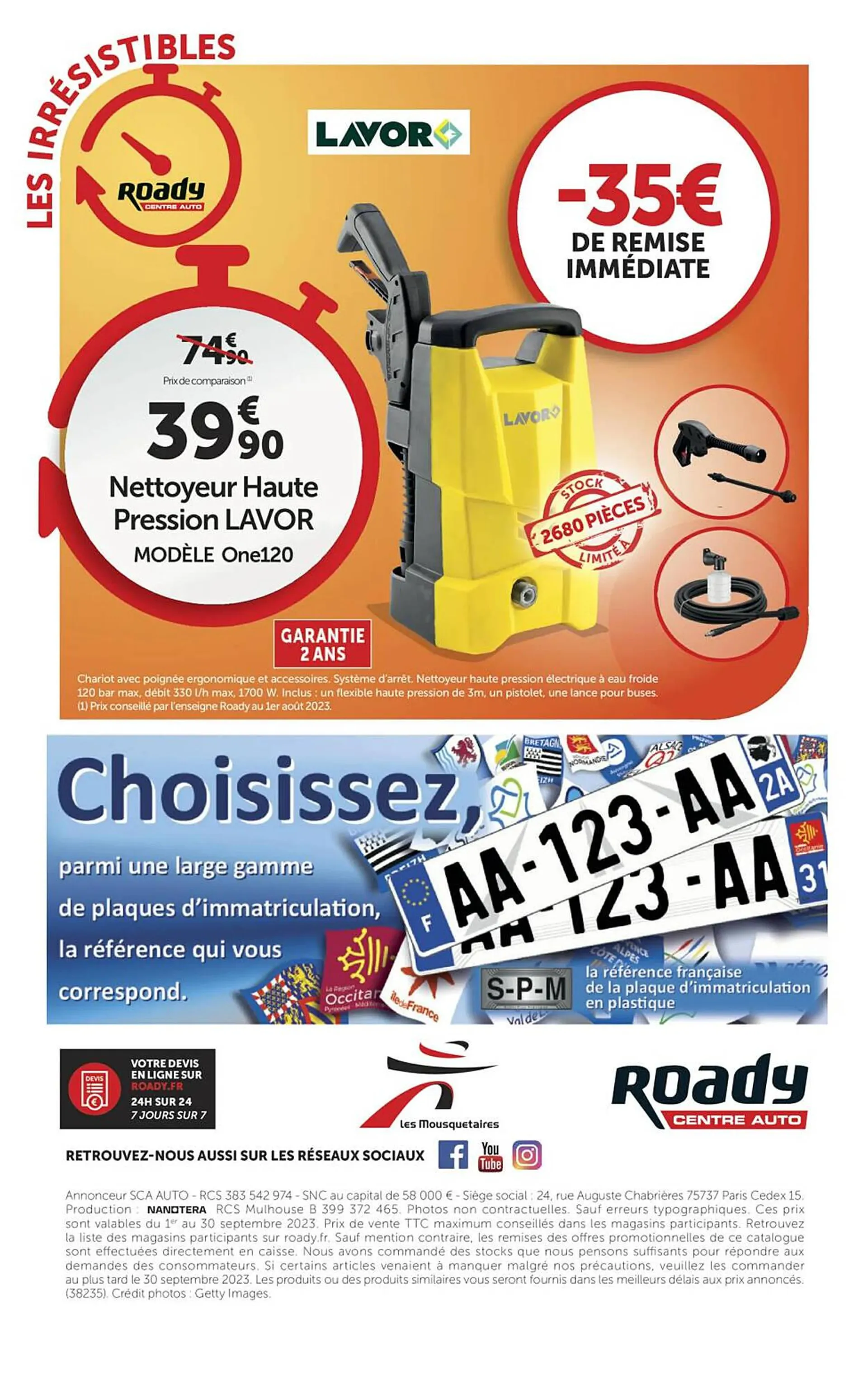 Catalogue Roady du 1 septembre au 30 septembre 2023 - Catalogue page 8