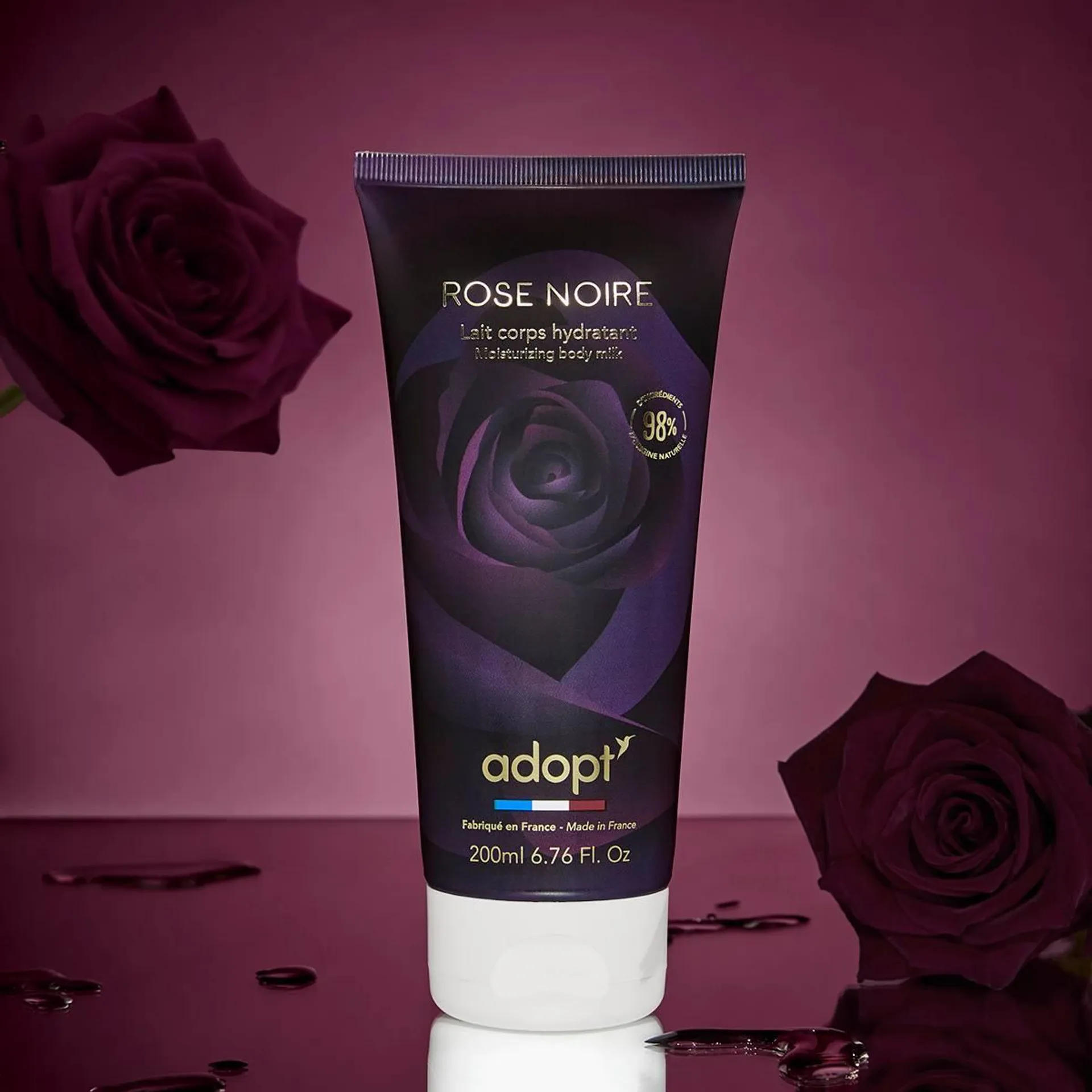 Rose noire Lait corps 200 ml