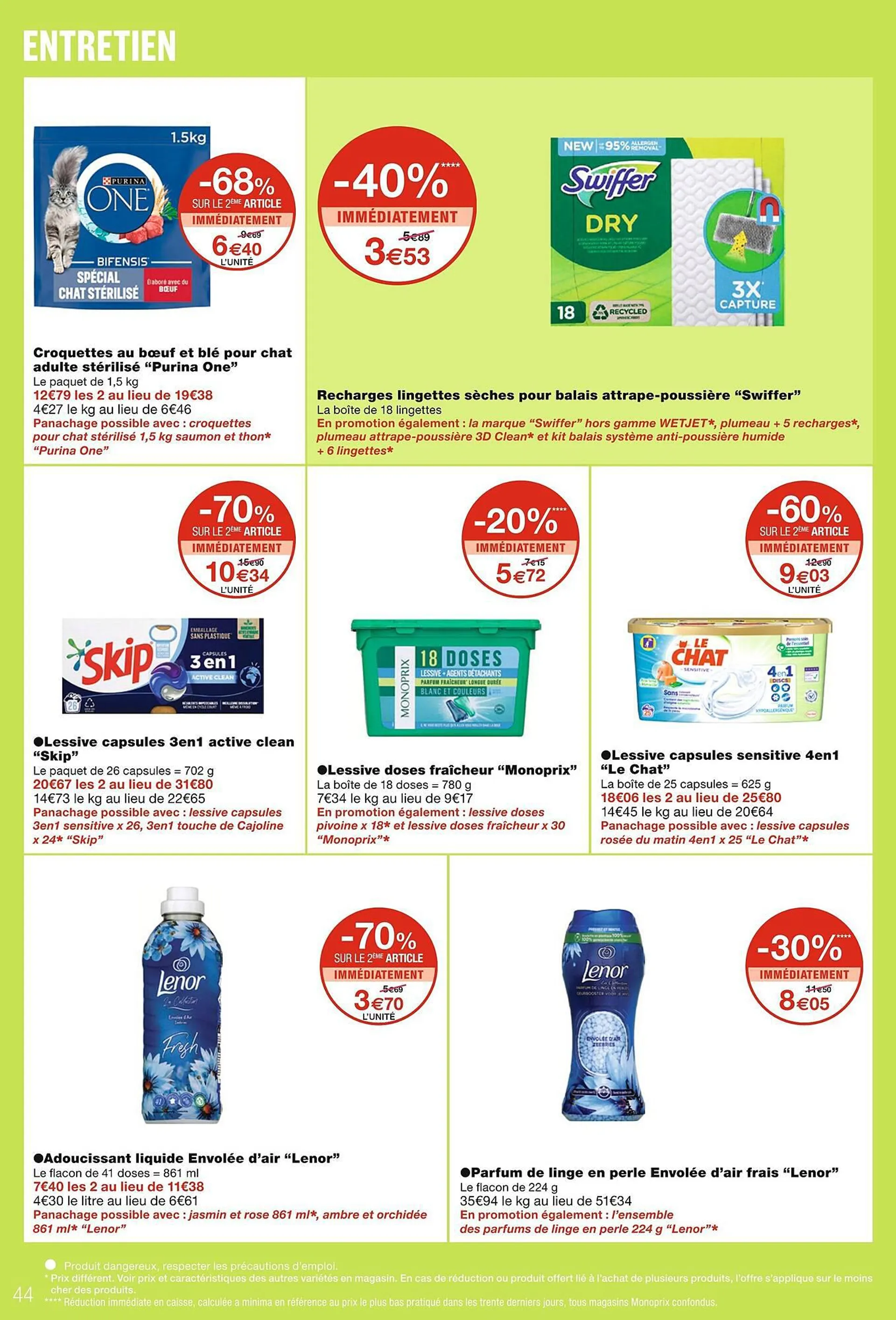 Catalogue Monoprix du 4 décembre au 31 décembre 2023 - Catalogue page 44