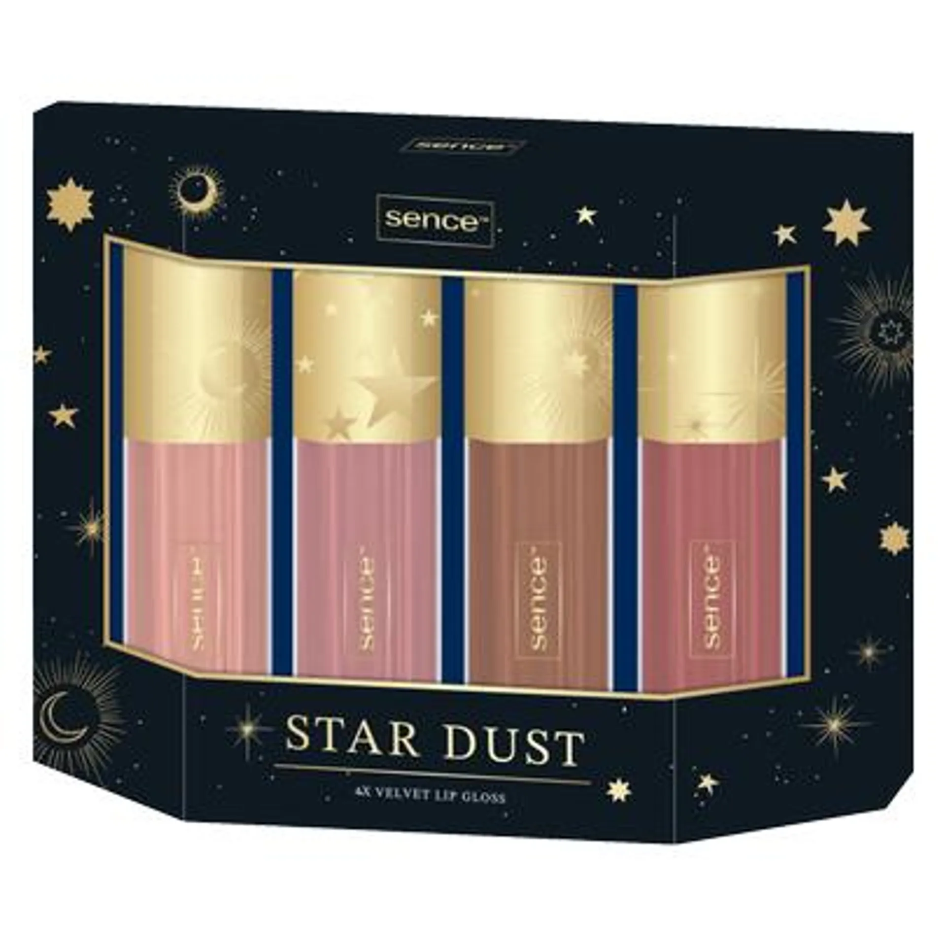 Coffret 5 velvet gloss Star Dust