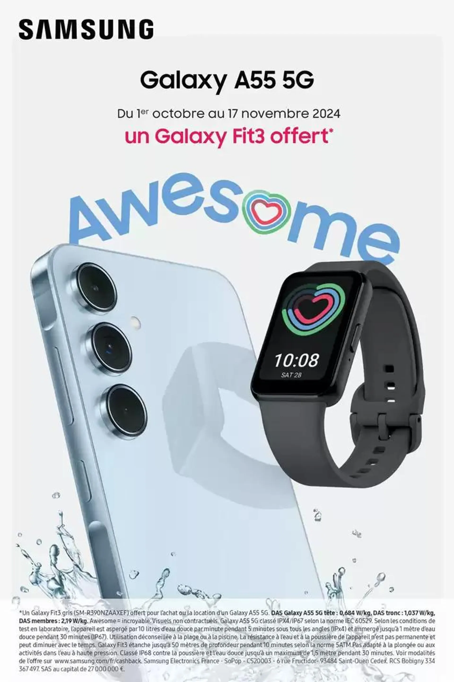 Galaxy Fit3 offert - 1