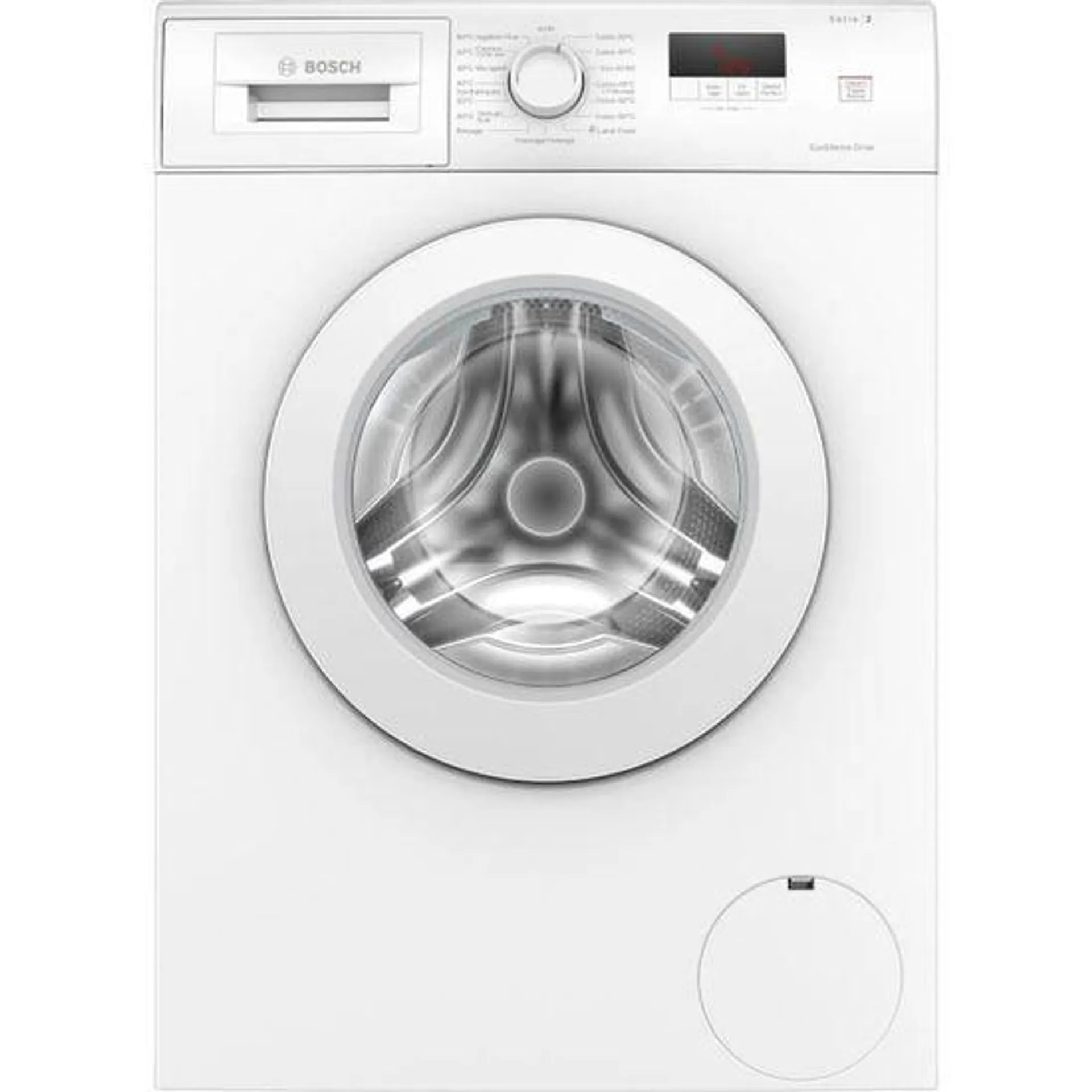 Lave-linge hublot BOSCH WAJ28067FR SER2 - 7 kg - L59,8cm - 1400 trs/min - Blanc