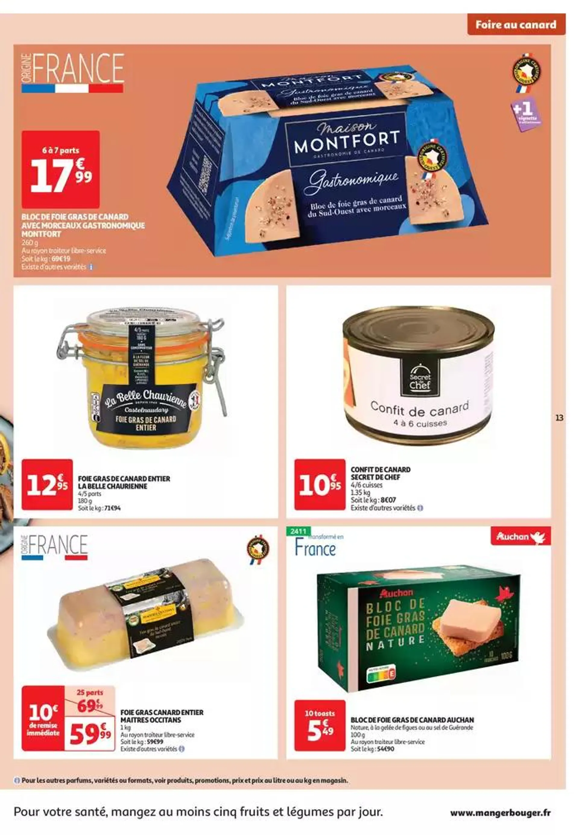 Le Black Week Auchan, c'est maintenant ! du 26 novembre au 2 décembre 2024 - Catalogue page 13