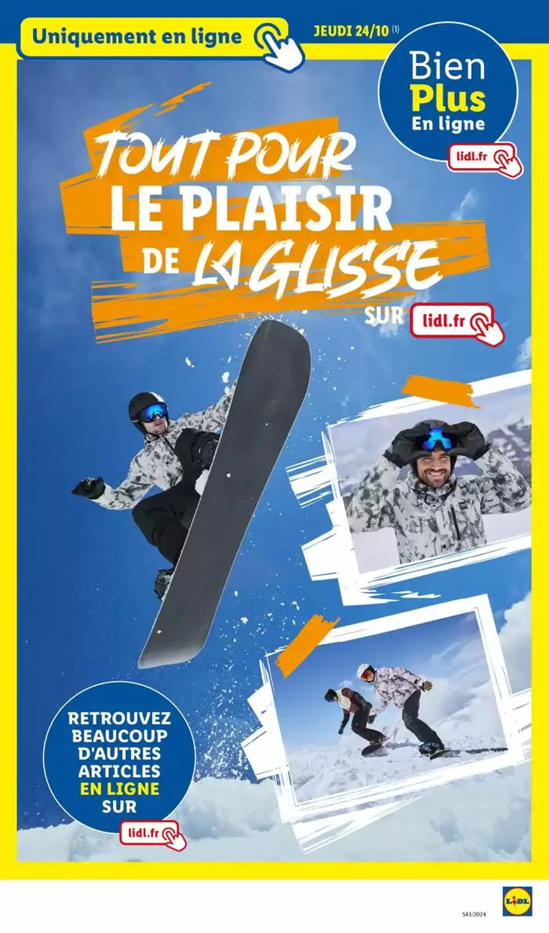 Skiez à prix réduit en profitant des bonnes affaires sur notre marque de sport Crivit du 21 octobre au 24 octobre 2024 - Catalogue page 41