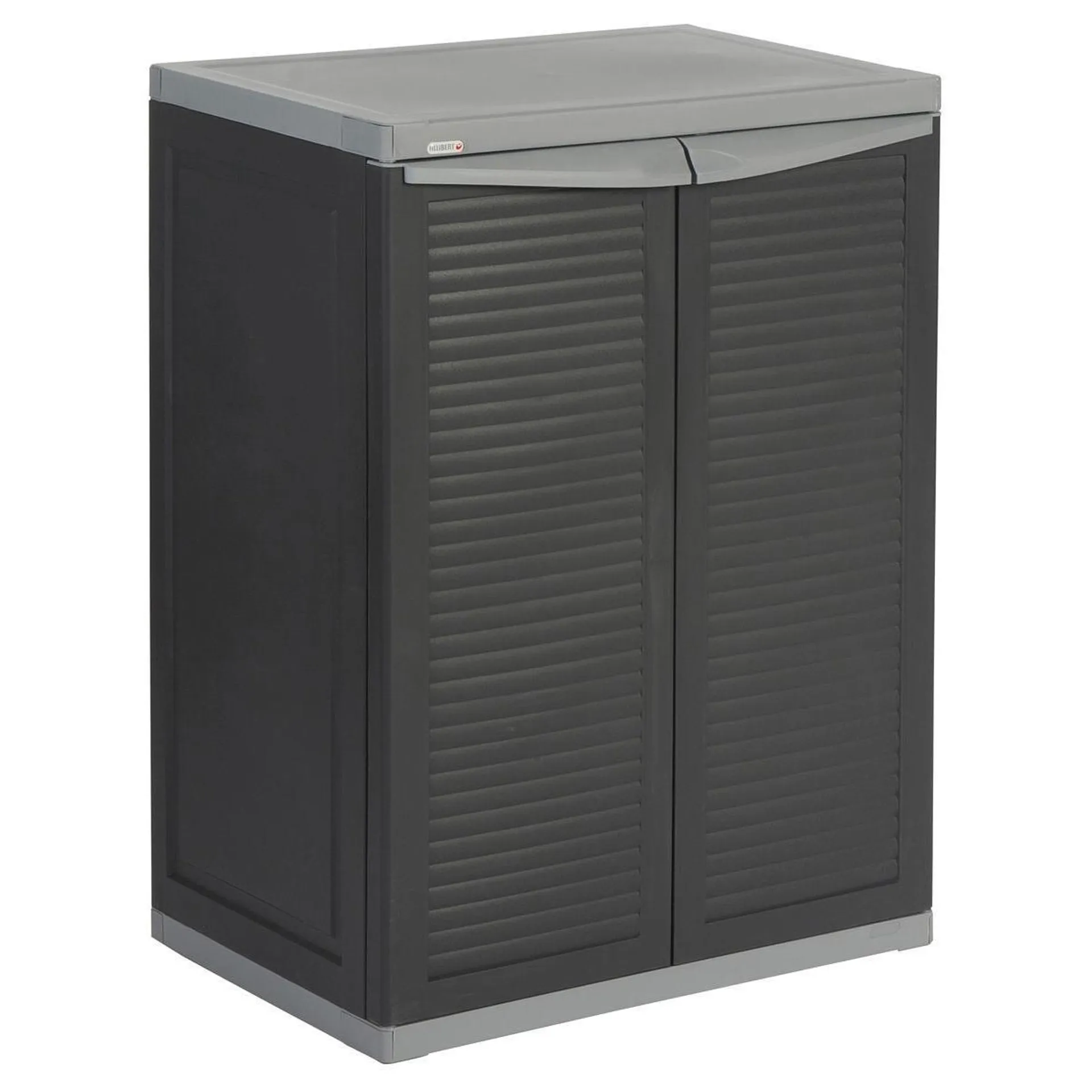 Armoire basse Space Harmony - L 65 x H 91 x l 45 cm - Gris