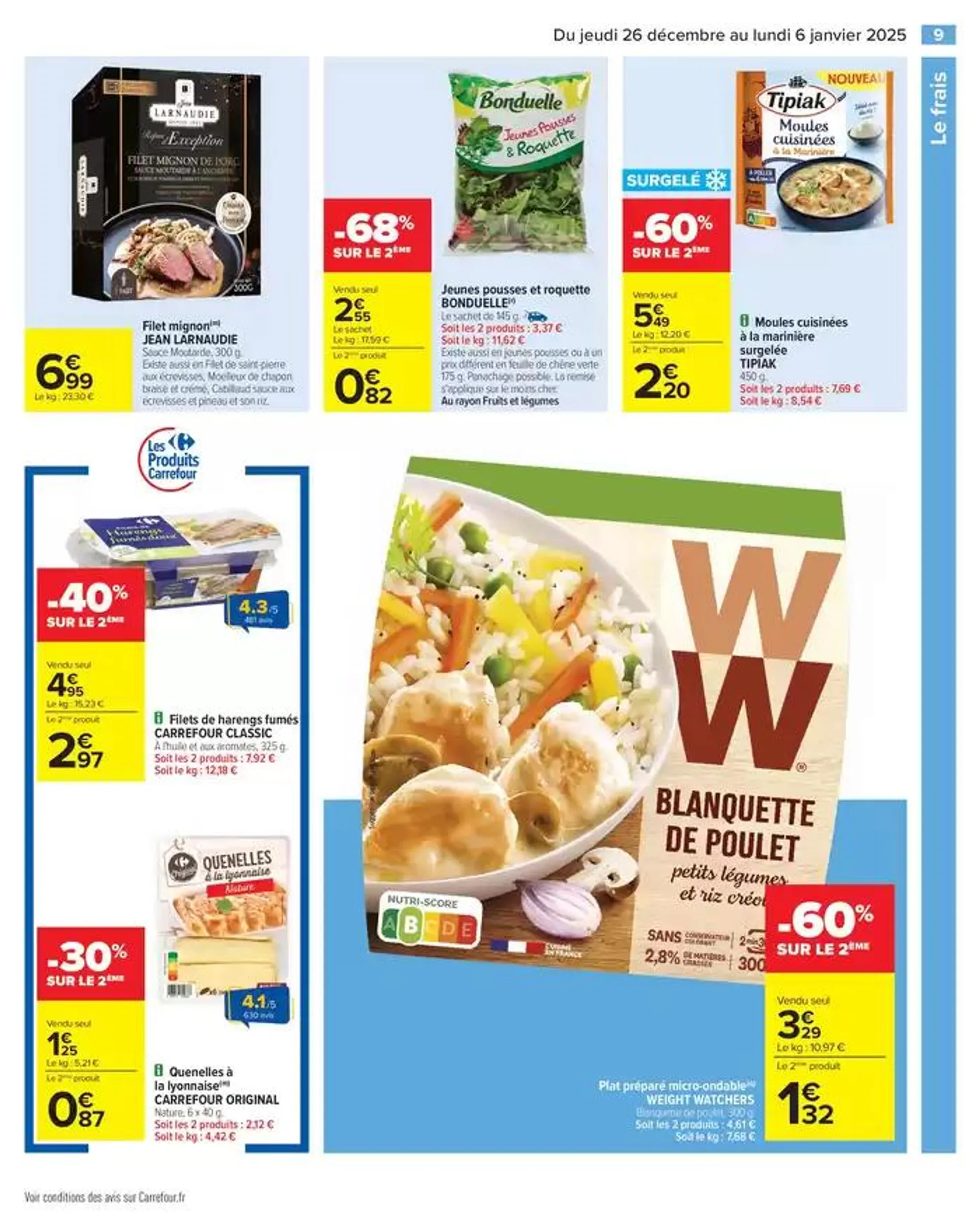 - 50% SUR LE 2ÈME PRODUIT du 26 décembre au 6 janvier 2025 - Catalogue page 15