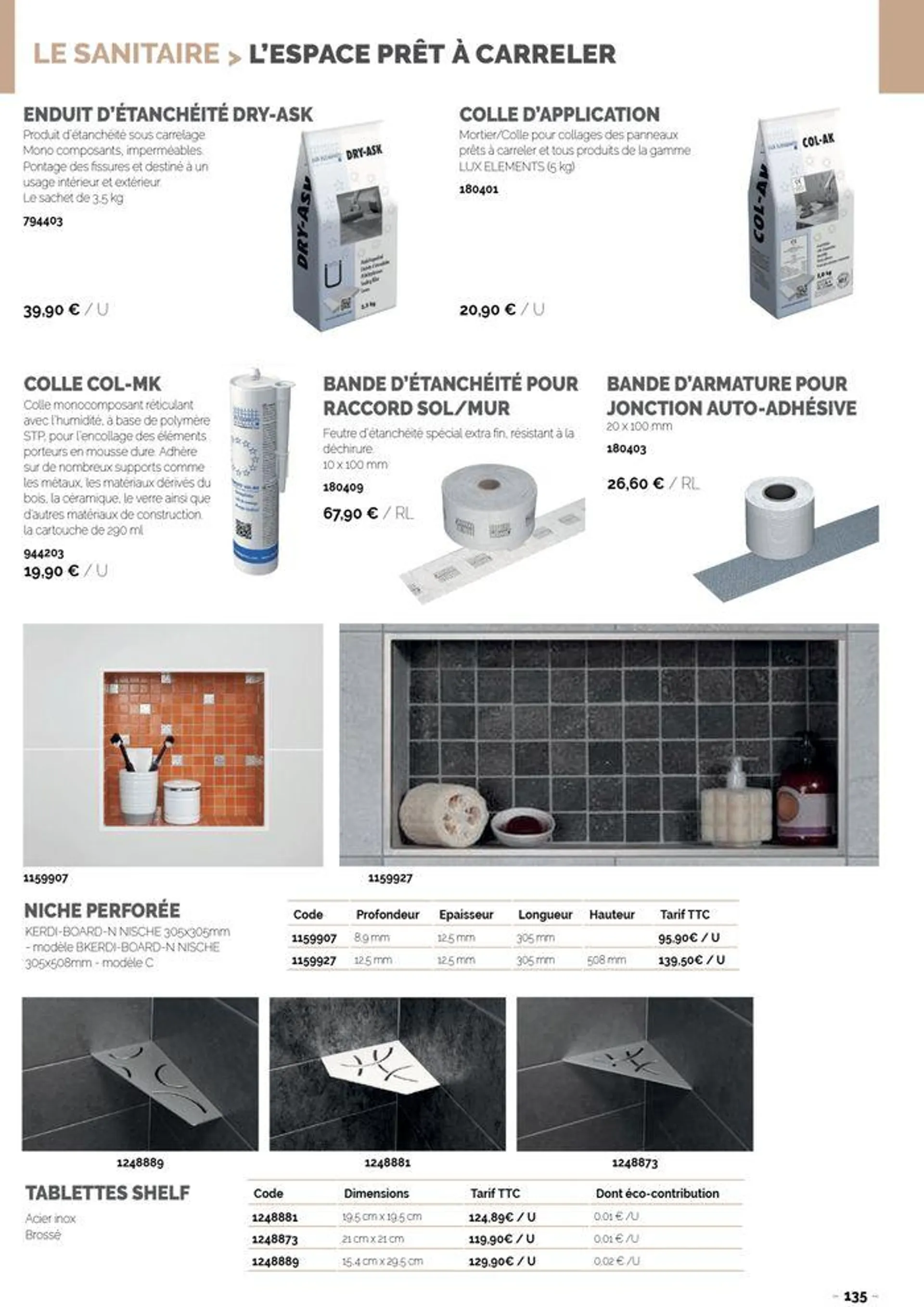 Catalogue SAMSE du 29 mars au 31 décembre 2024 - Catalogue page 139