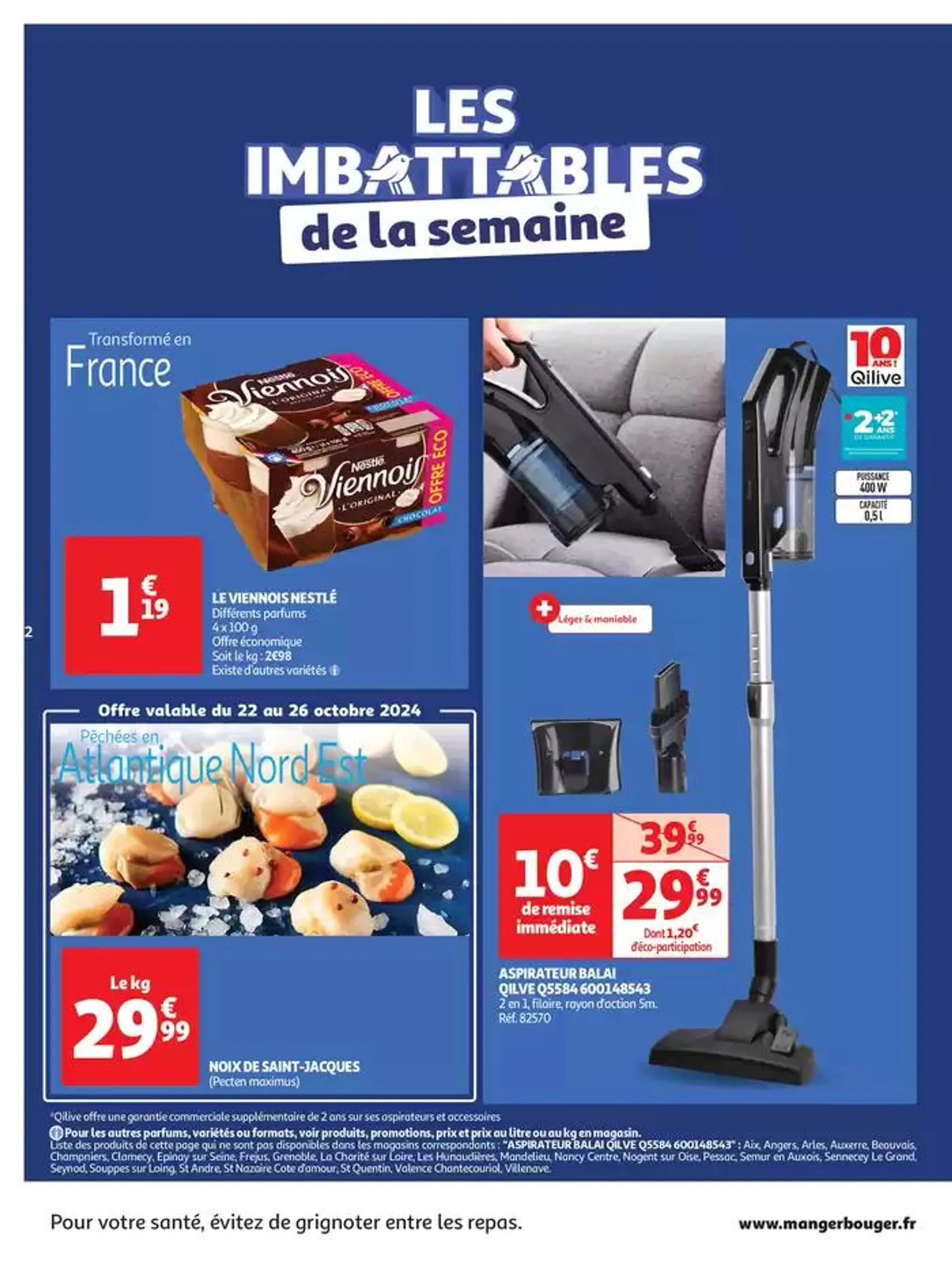 Une semaine d'offres à prix cassés  du 22 octobre au 28 octobre 2024 - Catalogue page 2