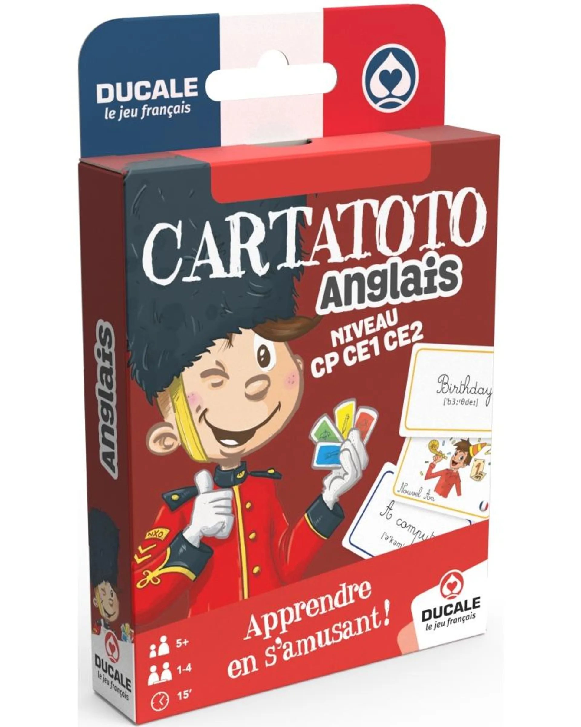 CARTATOTO ANGLAIS - LE JEU FRANCAIS EN ECO FORMAT