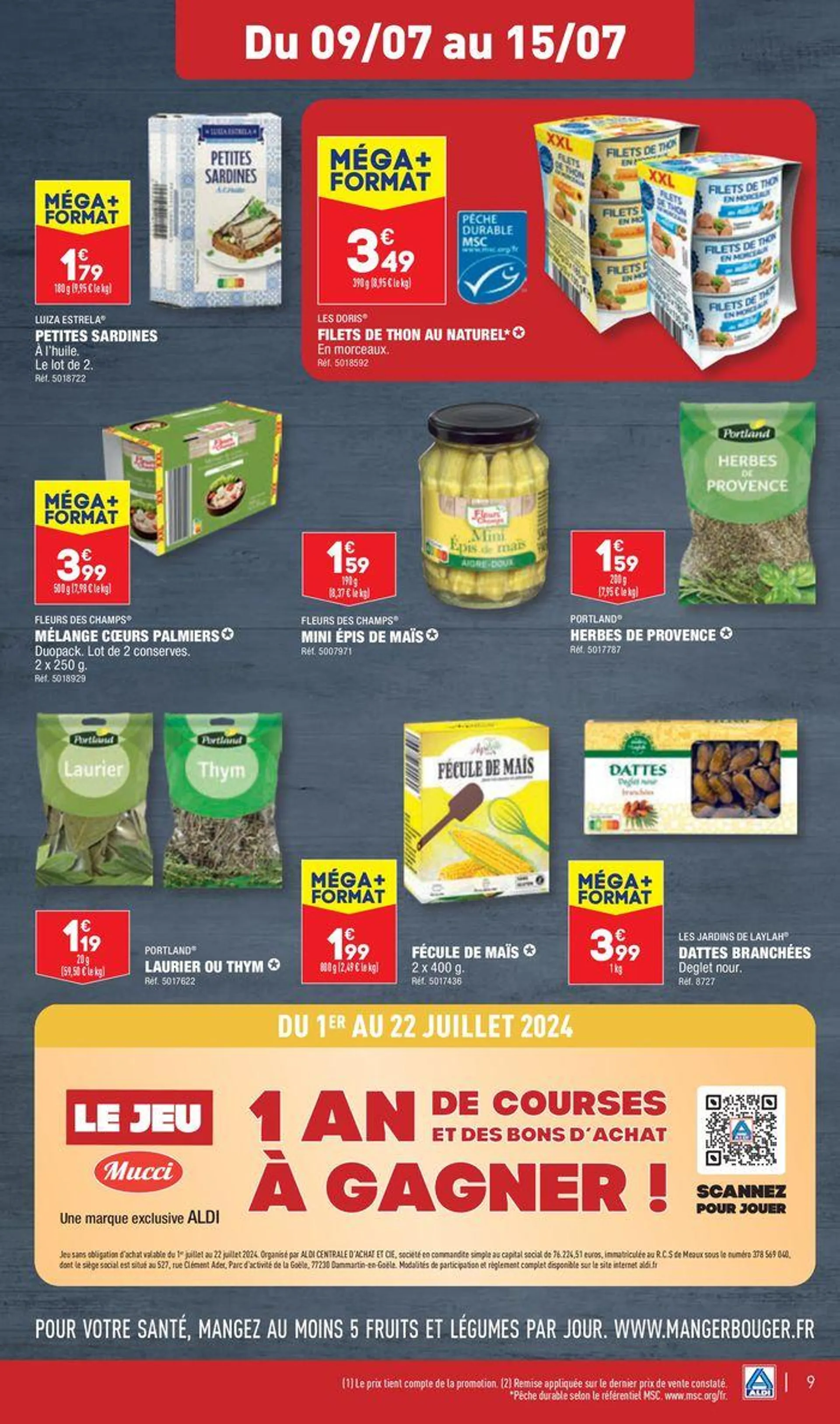 LES ARRIVAGES SAVOUREUX AUX GOÛTS DE L’ESPAGNE du 9 juillet au 15 juillet 2024 - Catalogue page 11