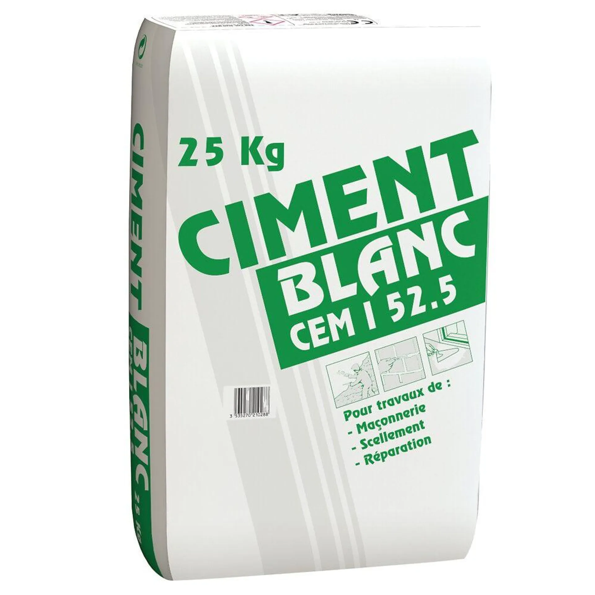 Ciment blanc PRB 25kg